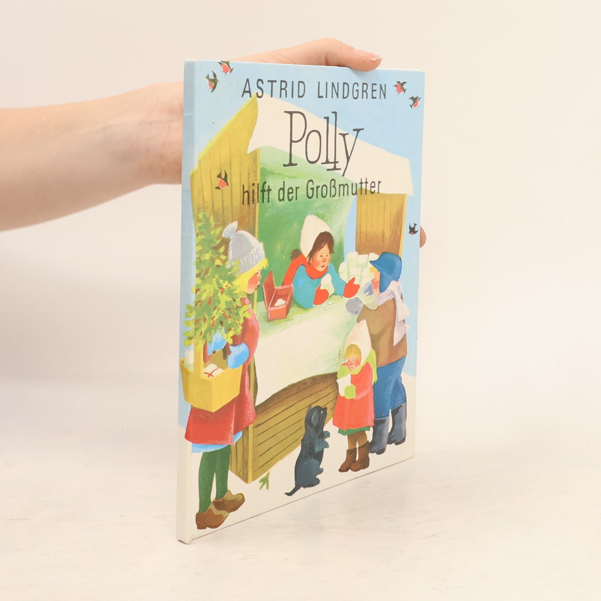 Polly hilft der Großmutter