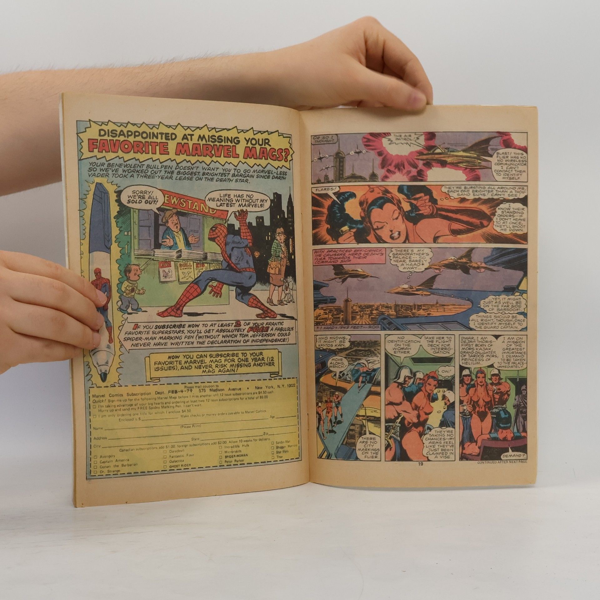 Edgar Rice Burroughs John Carter, Warlord of Mars No. 24
