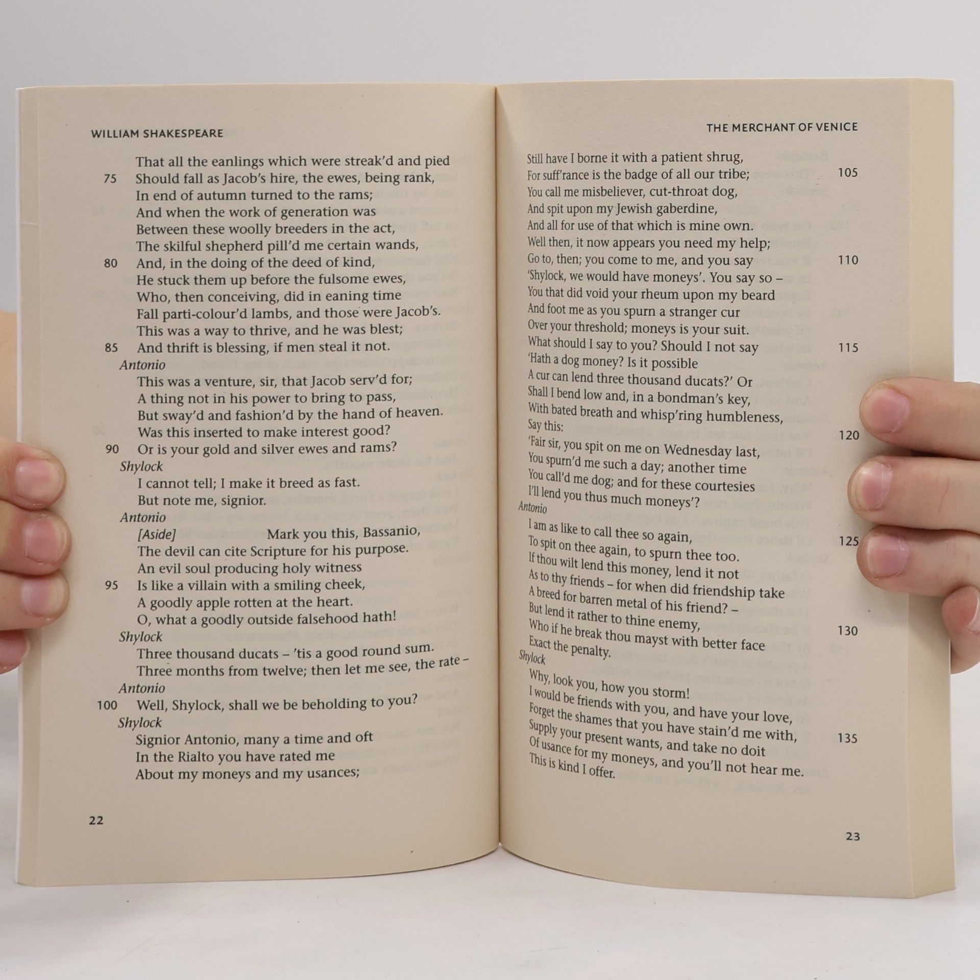 William Shakespeare The Merchant Of Venice. Der Kaufmann von Venedig, englische Ausgabe