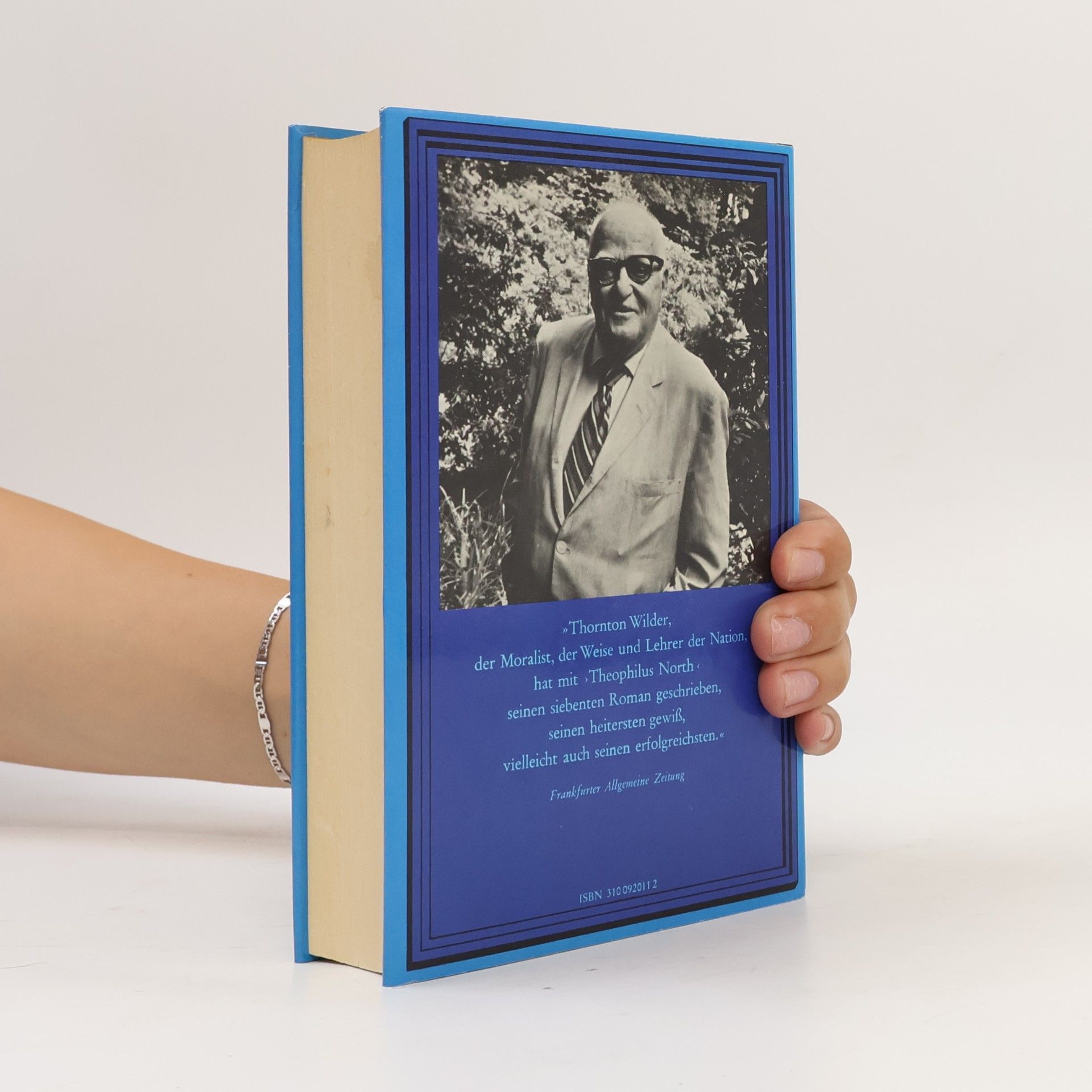 Thornton Wilder Theophilus North oder Ein Heiliger wider Willen