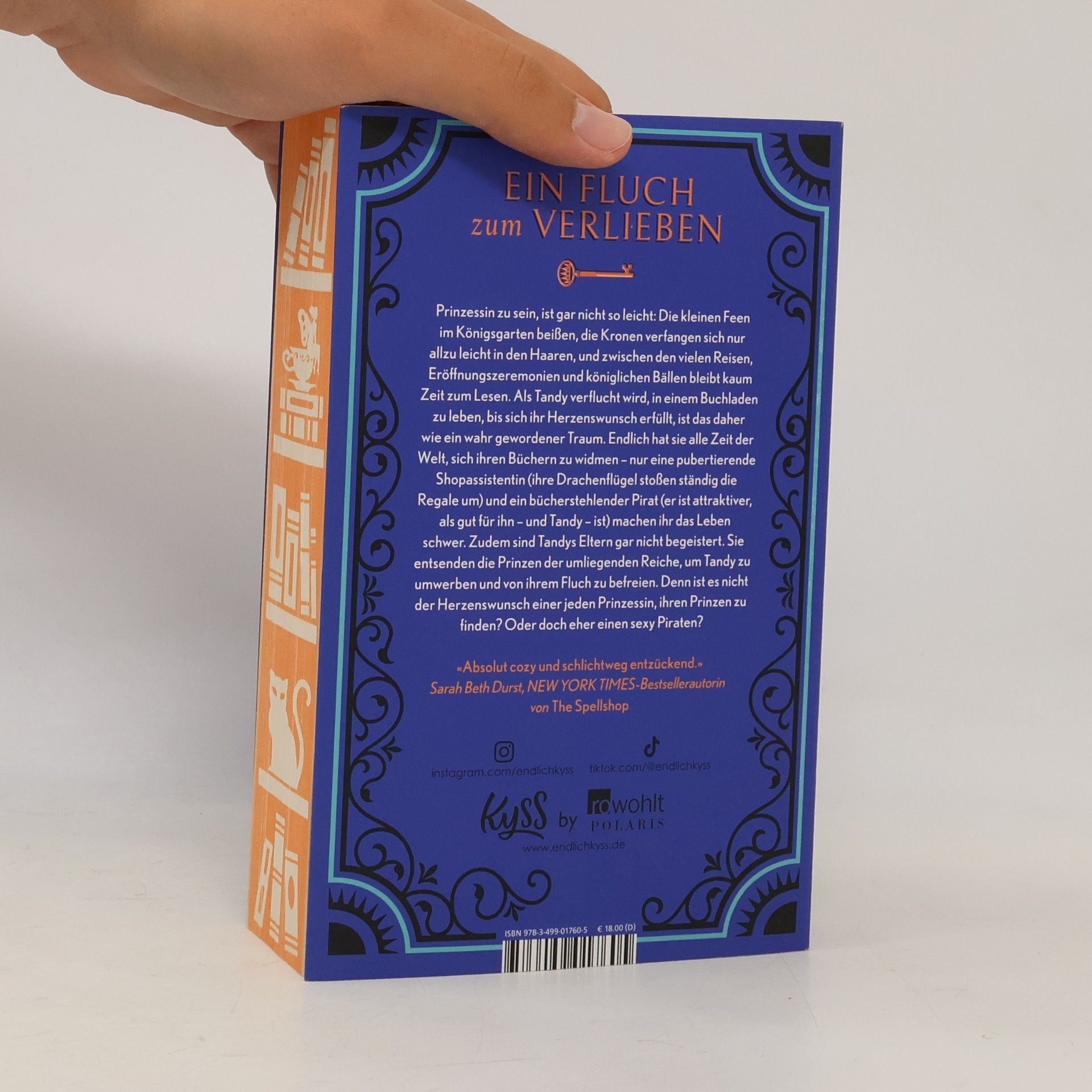 Amy Coombe Cursed for Good – Eine Prinzessin. Ein Pirat. Und ein verfluchter Buchladen.