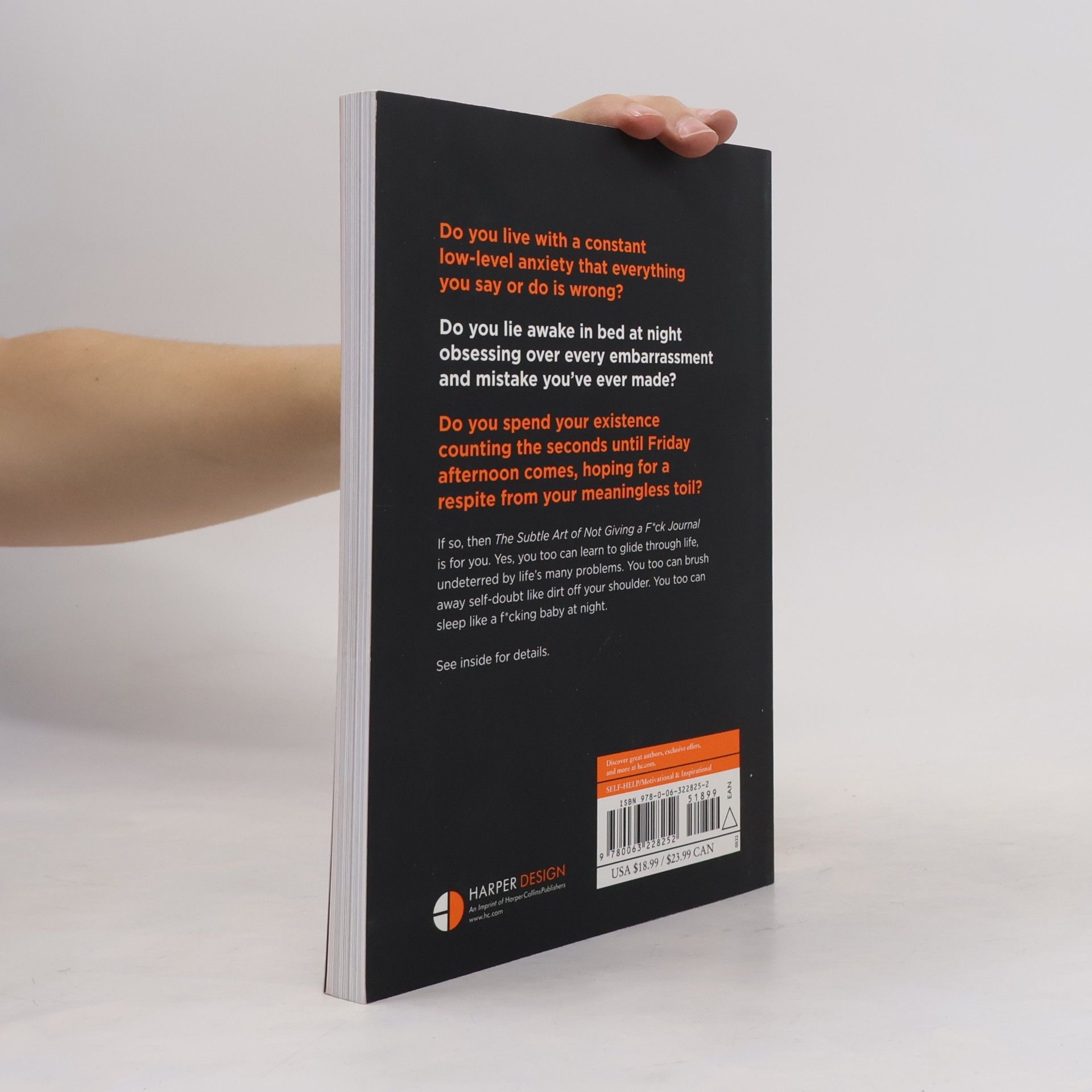 Mark Manson The Subtle Art of Not Giving a F*ck Journal