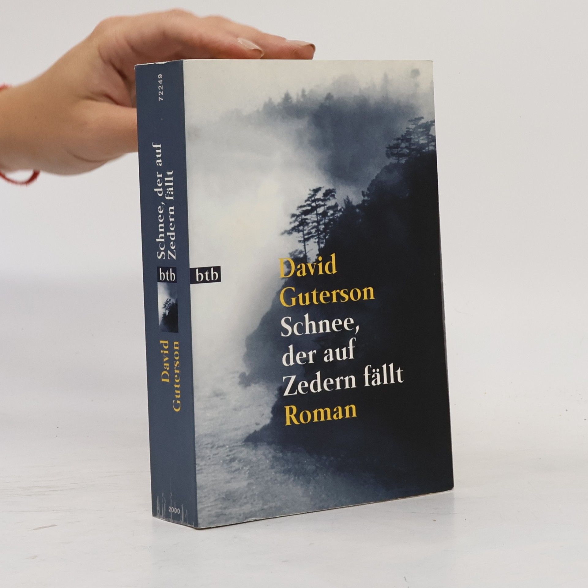 David Guterson Schnee, der auf Zedern fällt