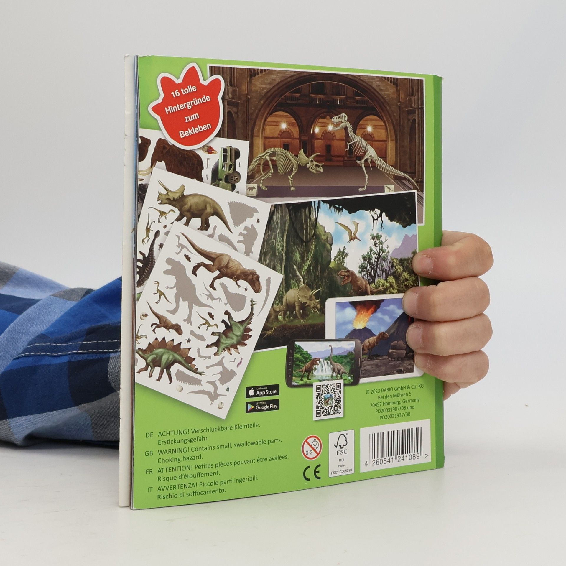 Autorenkollektiv Dinosaurier. Stickerspass für unterwegs