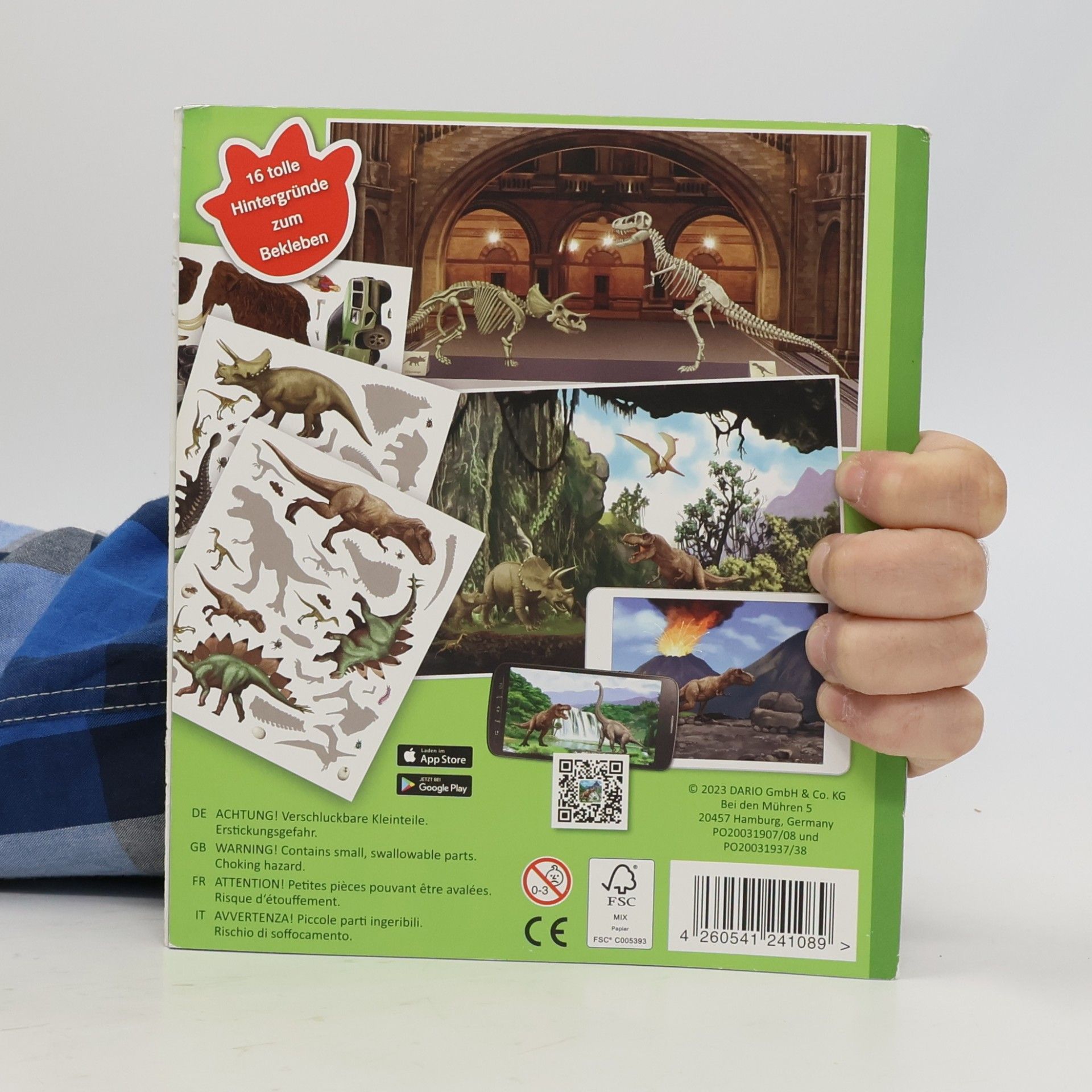 Autorenkollektiv Dinosaurier. Stickerspass für unterwegs