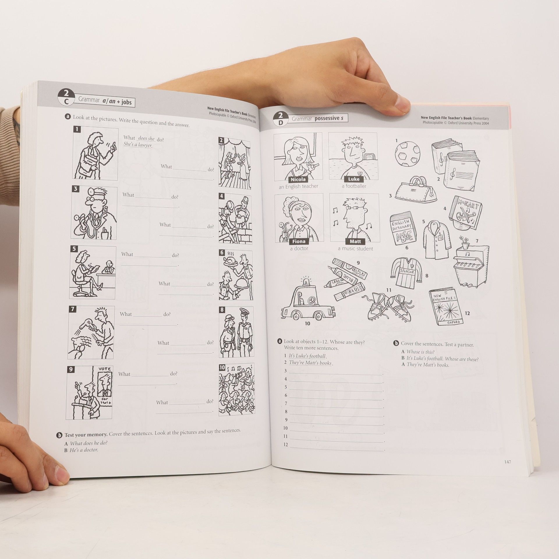 Clive Oxenden New English file. Elementary : Teacher's book
