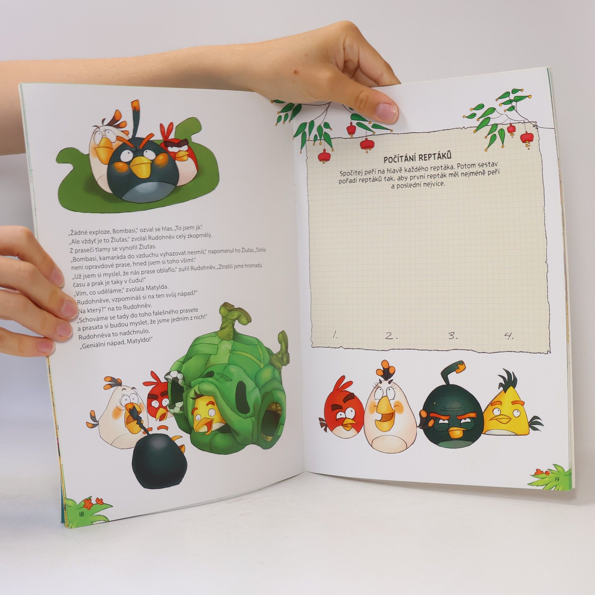 Kolektiv autorů Angry Birds. Zábavná cvičebnice