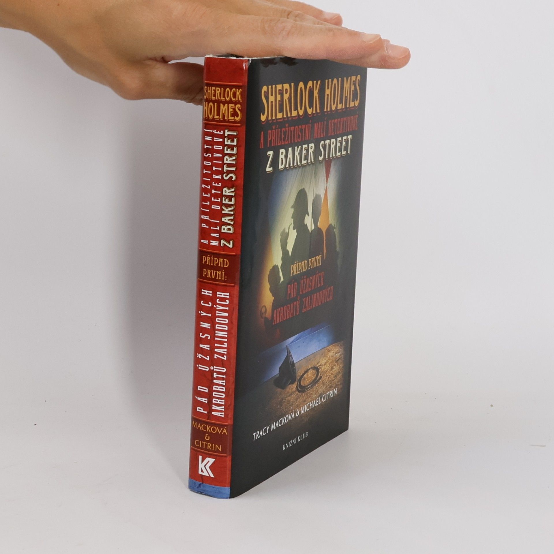 Michael Citrin Sherlock Holmes a příležitostní malí detektivové z Baker Street. Případ první. Pád úžasných akrobatů Zalindových