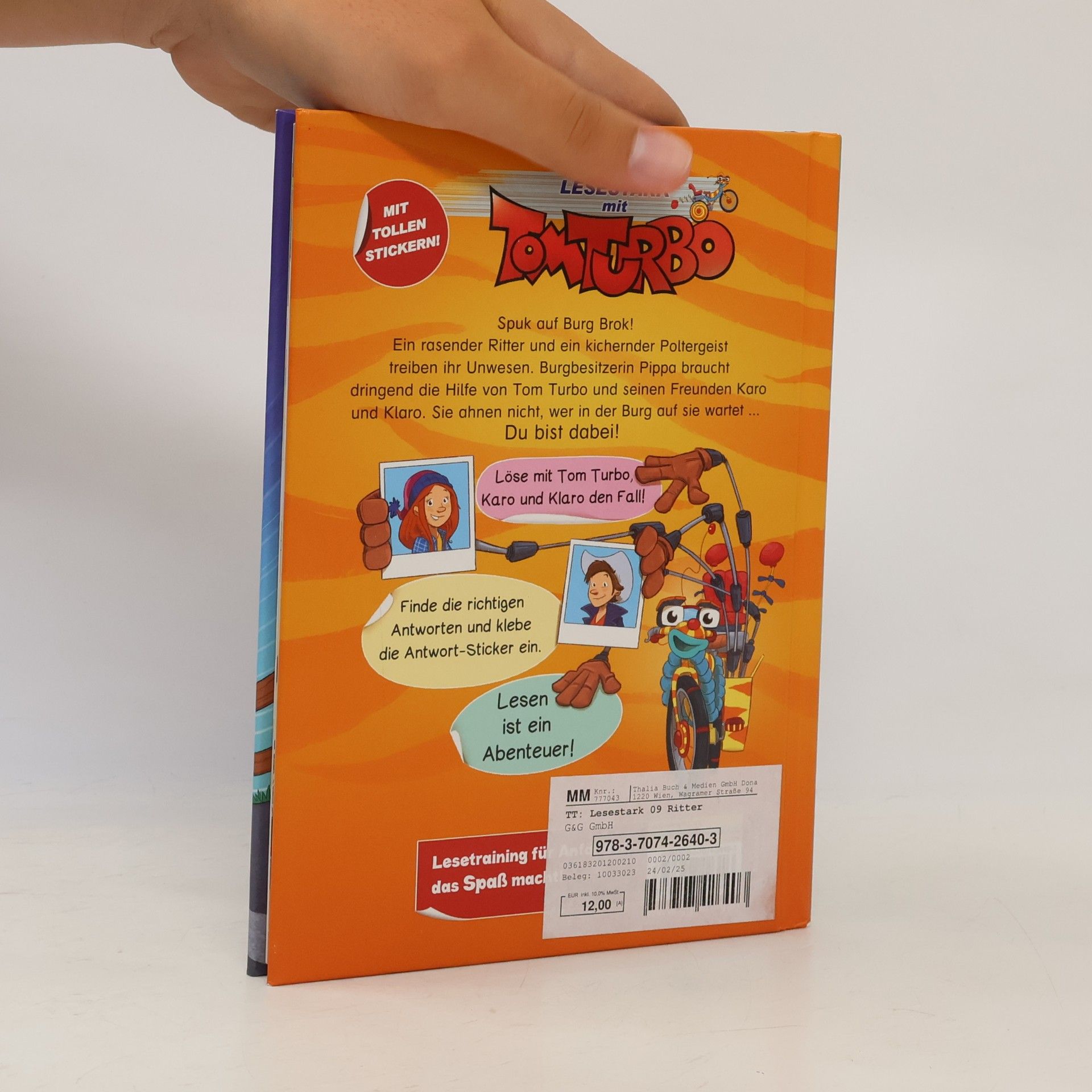 Thomas Brezina Tom Turbo - Lesestark - Der rasende Ritter