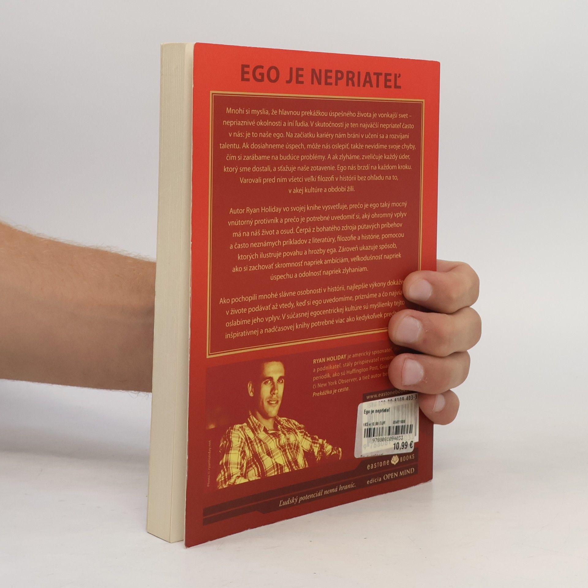 Ryan Holiday Ego je nepriateľ