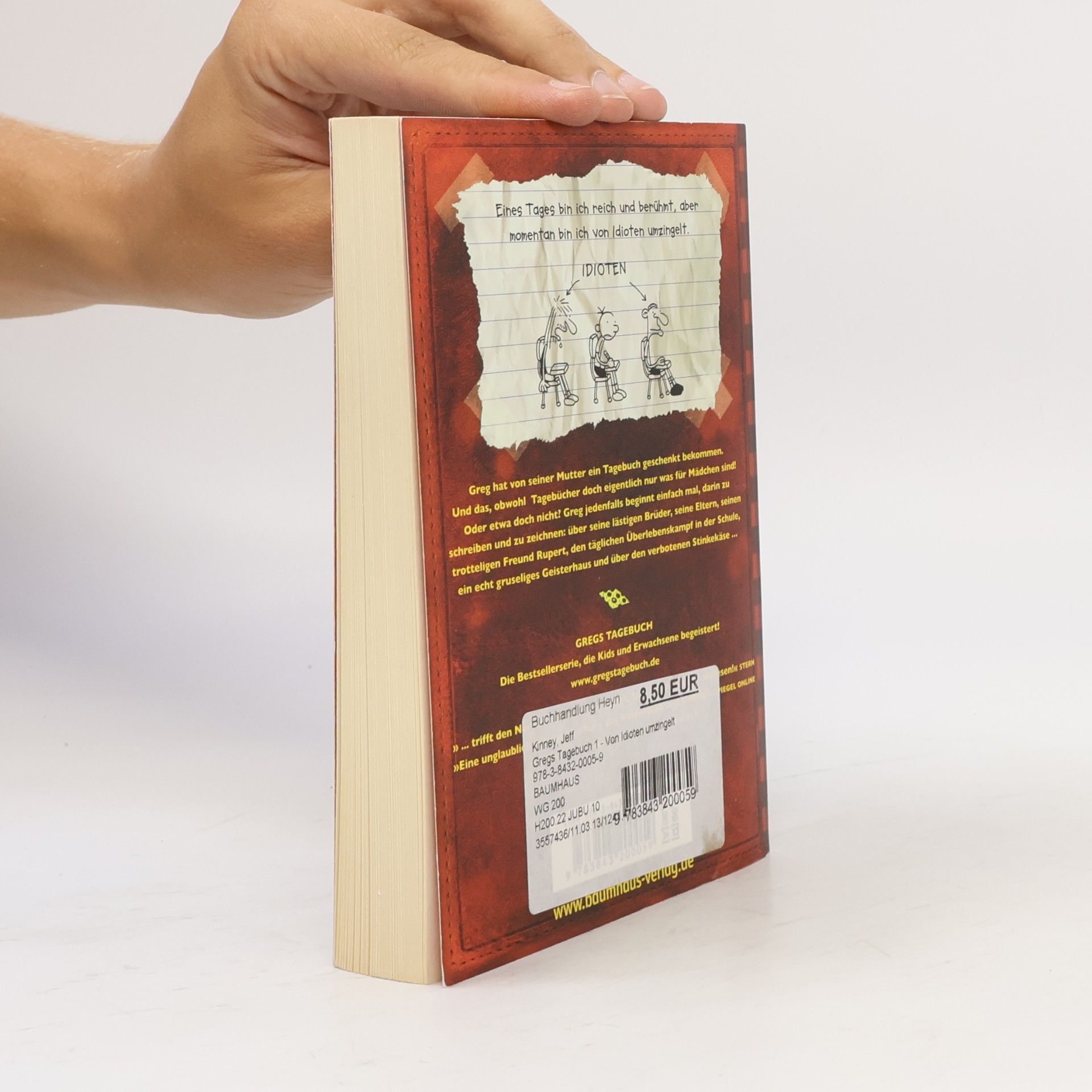 Jeff Kinney Gregs Tagebuch. Von Idioten umzingelt!