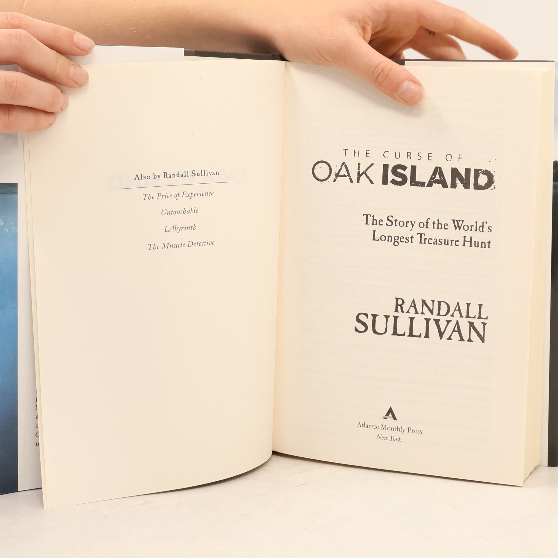 Randall Sullivan The Curse of Oak Island
