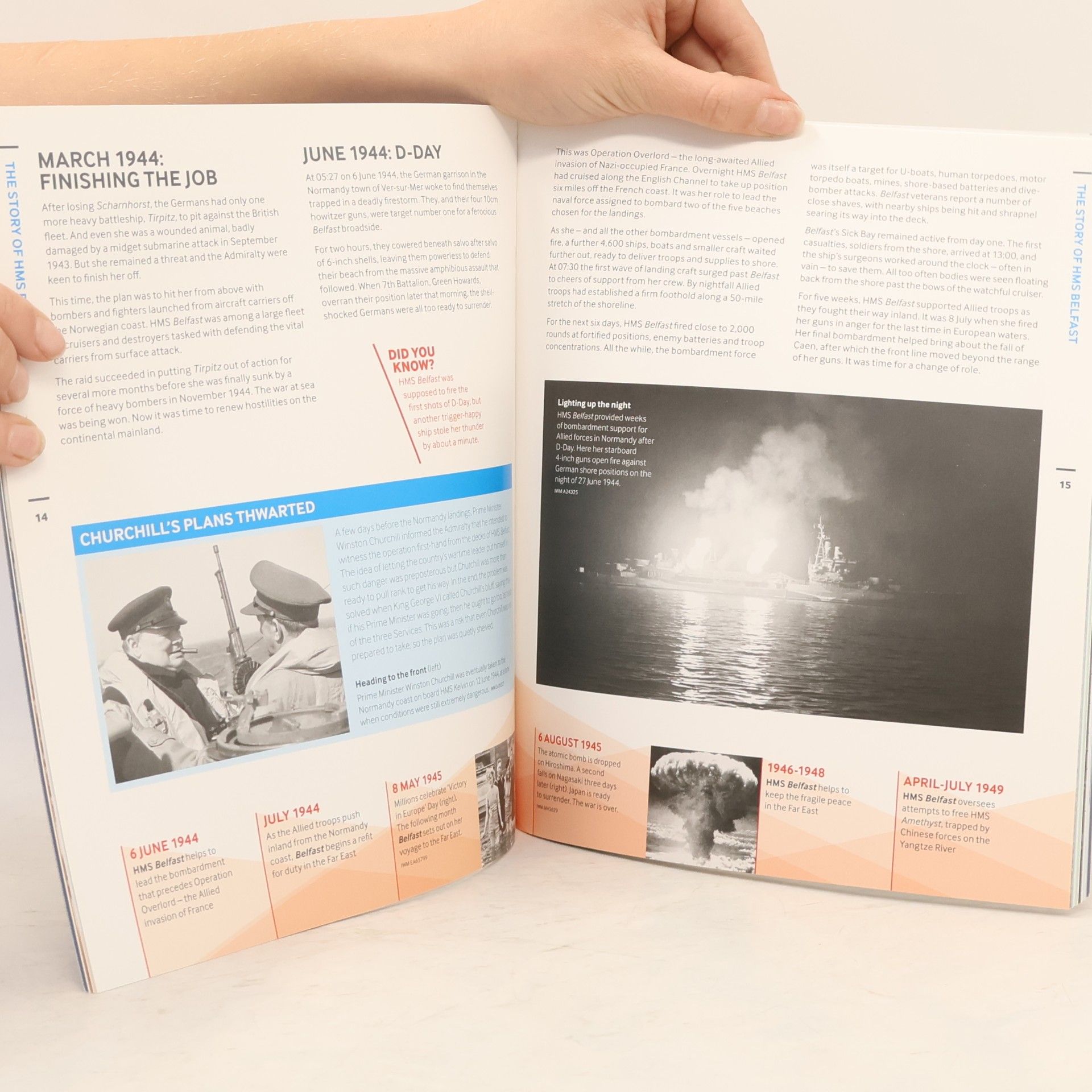Jonathan Asbury HMS Belfast Guidebook