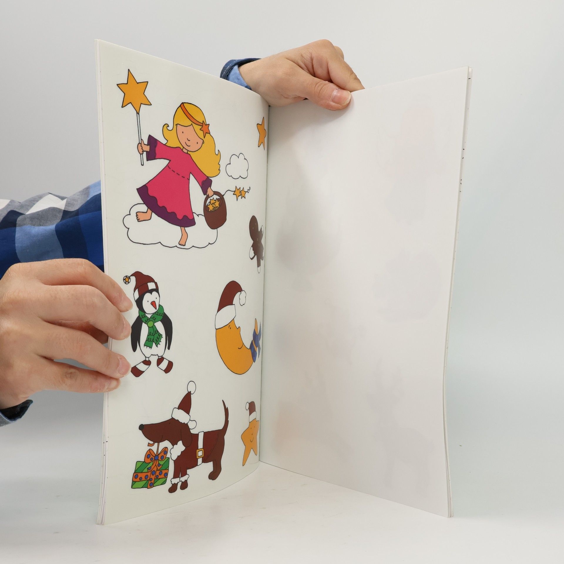 Sandra Schmidt Fenster-Sticker. Weihnachten