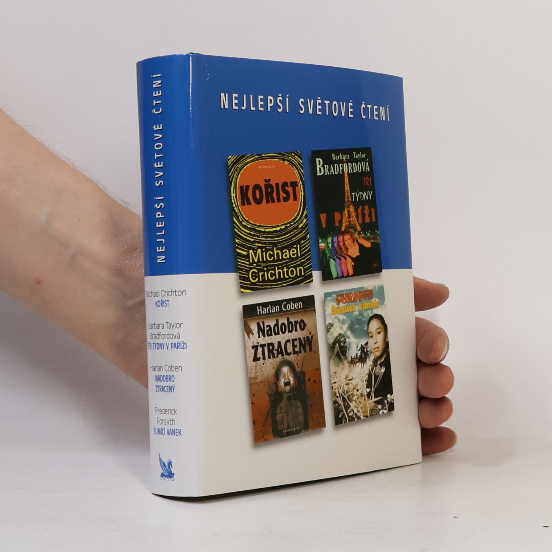 Michael Crichton Nejlepší světové čtení: Kořist, Tři týdny v Paříži, Nadobro ztracený, Šumící vánek