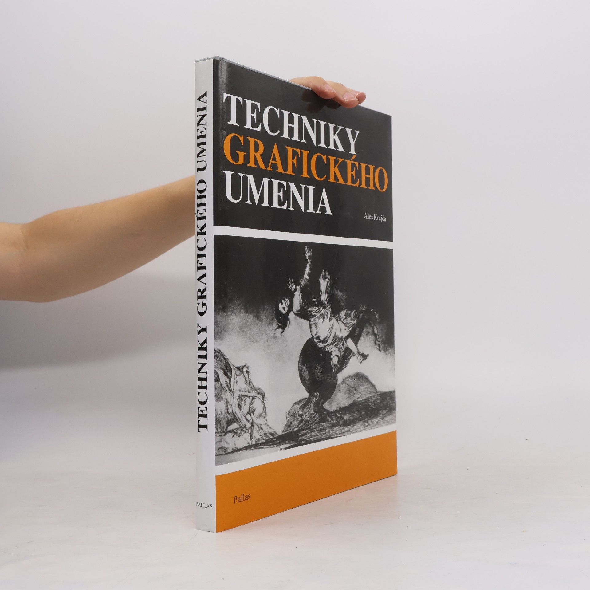 Aleš Krejča Techniky grafického umenia : Sprievodca po prac. postupoch a dejinách tlače orig. grafiky