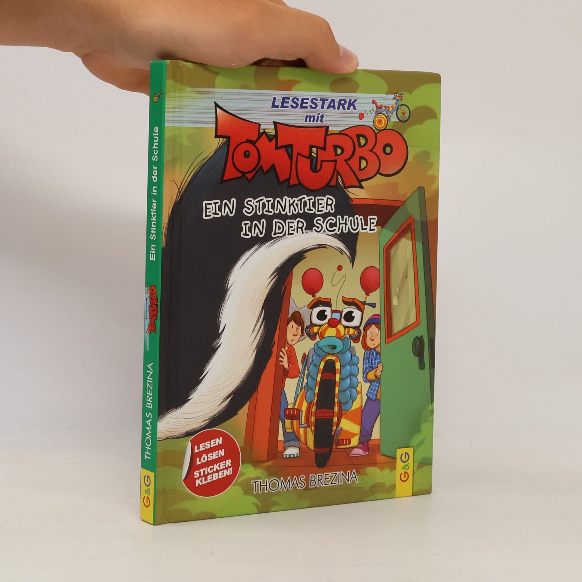 Thomas Brezina Tom Turbo - Lesestark - Ein Stinktier in der Schule