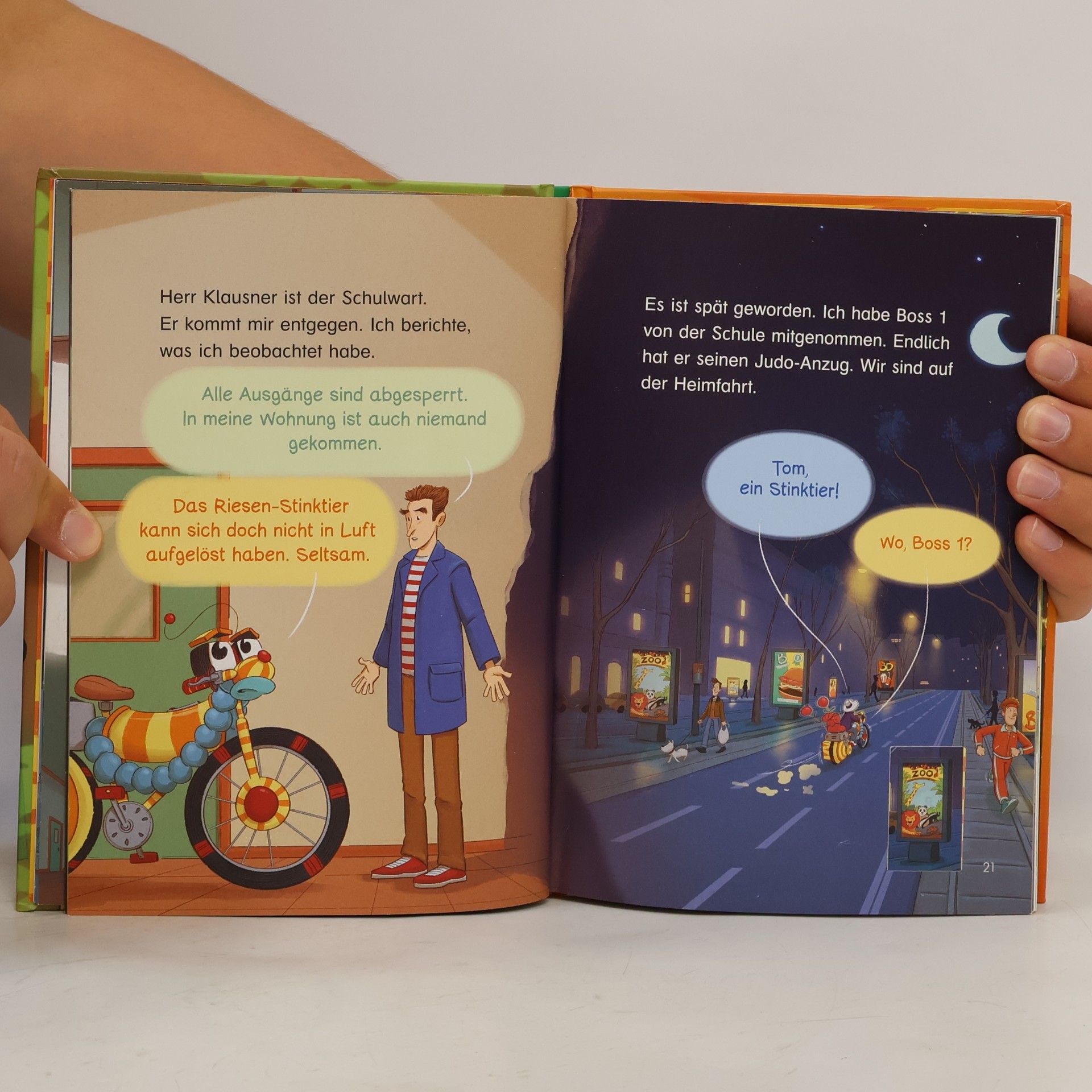 Thomas Brezina Tom Turbo - Lesestark - Ein Stinktier in der Schule