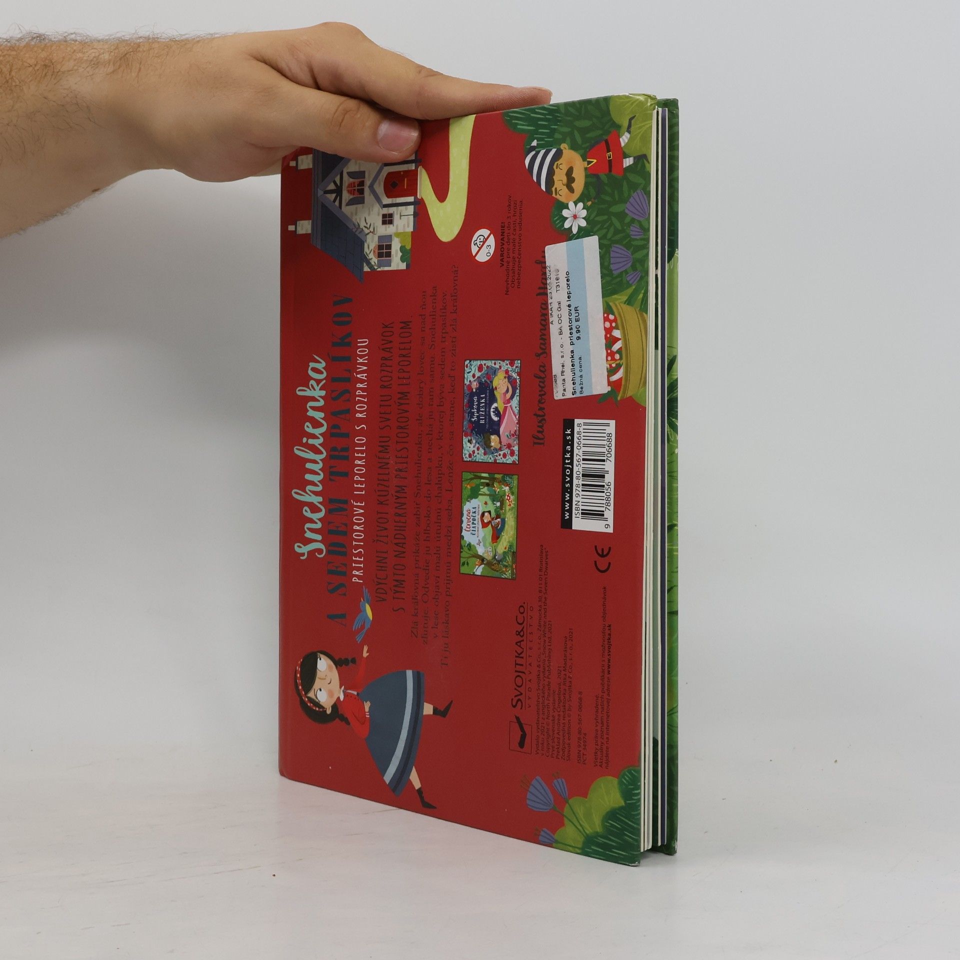 Autorenkollektiv Snehulienka a sedem trpaslíkov (pop-up leporelo)