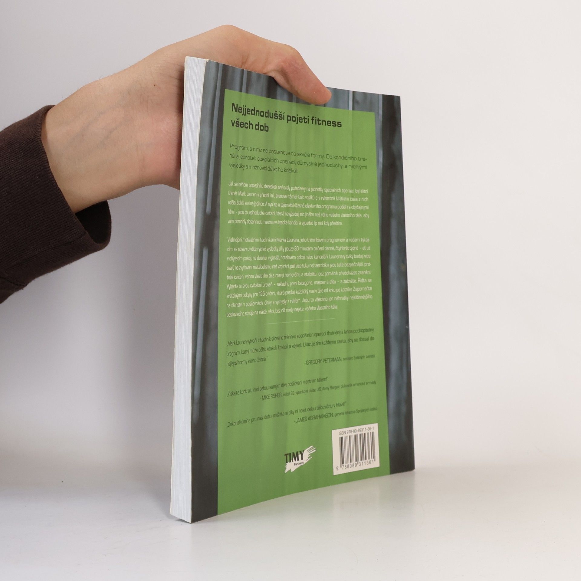 Mark Lauren Tělo jako posilovna. Bible posilovacích cviků vlastní vahou