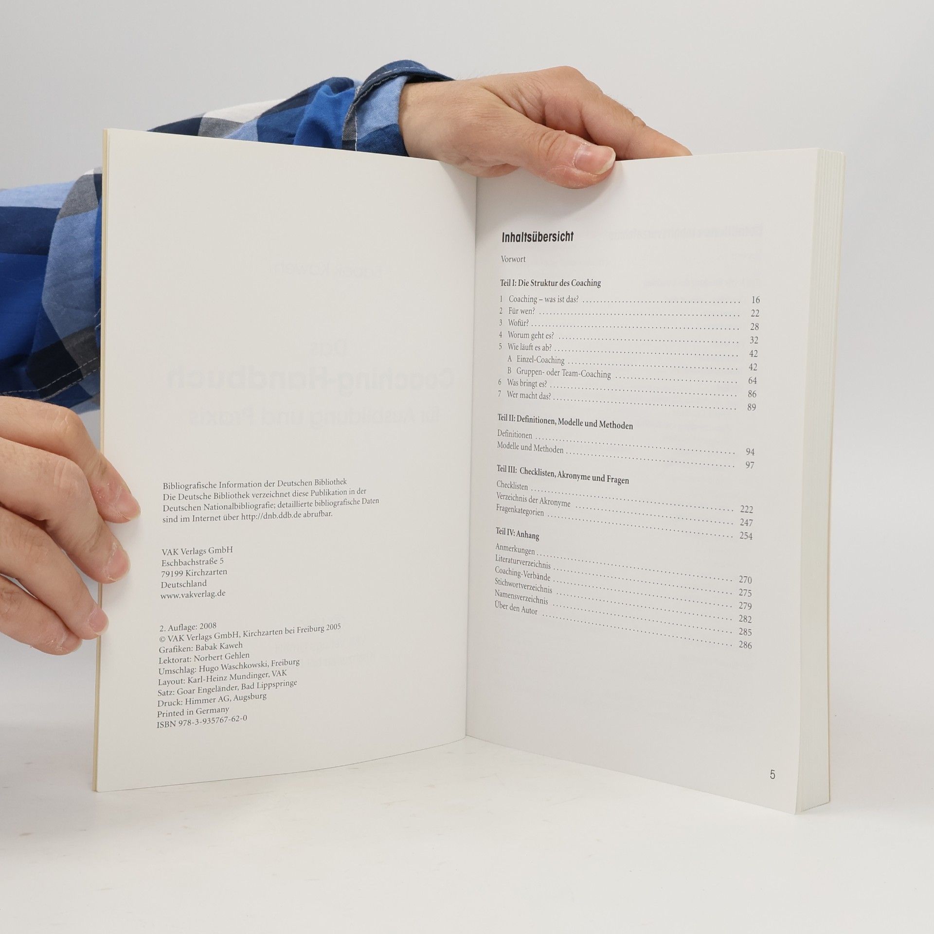 Babak Kaweh Das Coaching-Handbuch für Ausbildung und Praxis