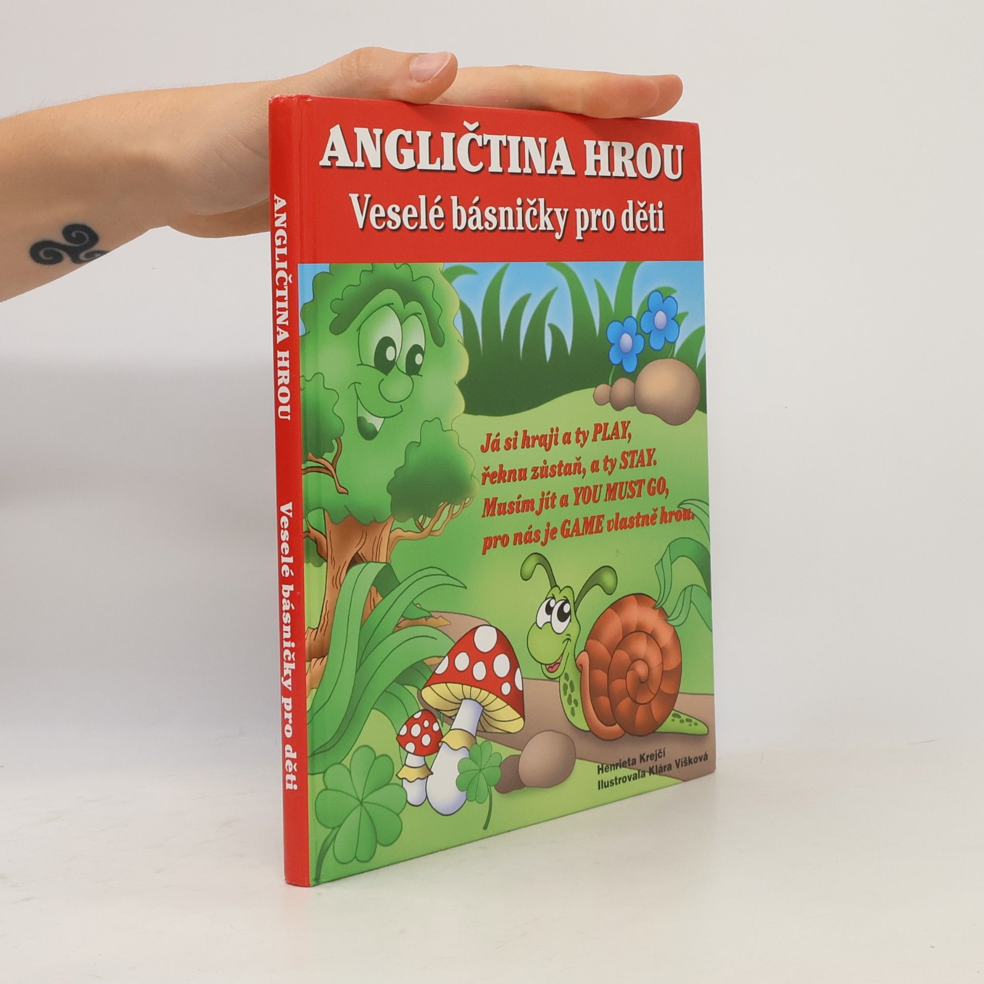 Henrieta Krejčí Angličtina hrou: Veselé básničky pro děti