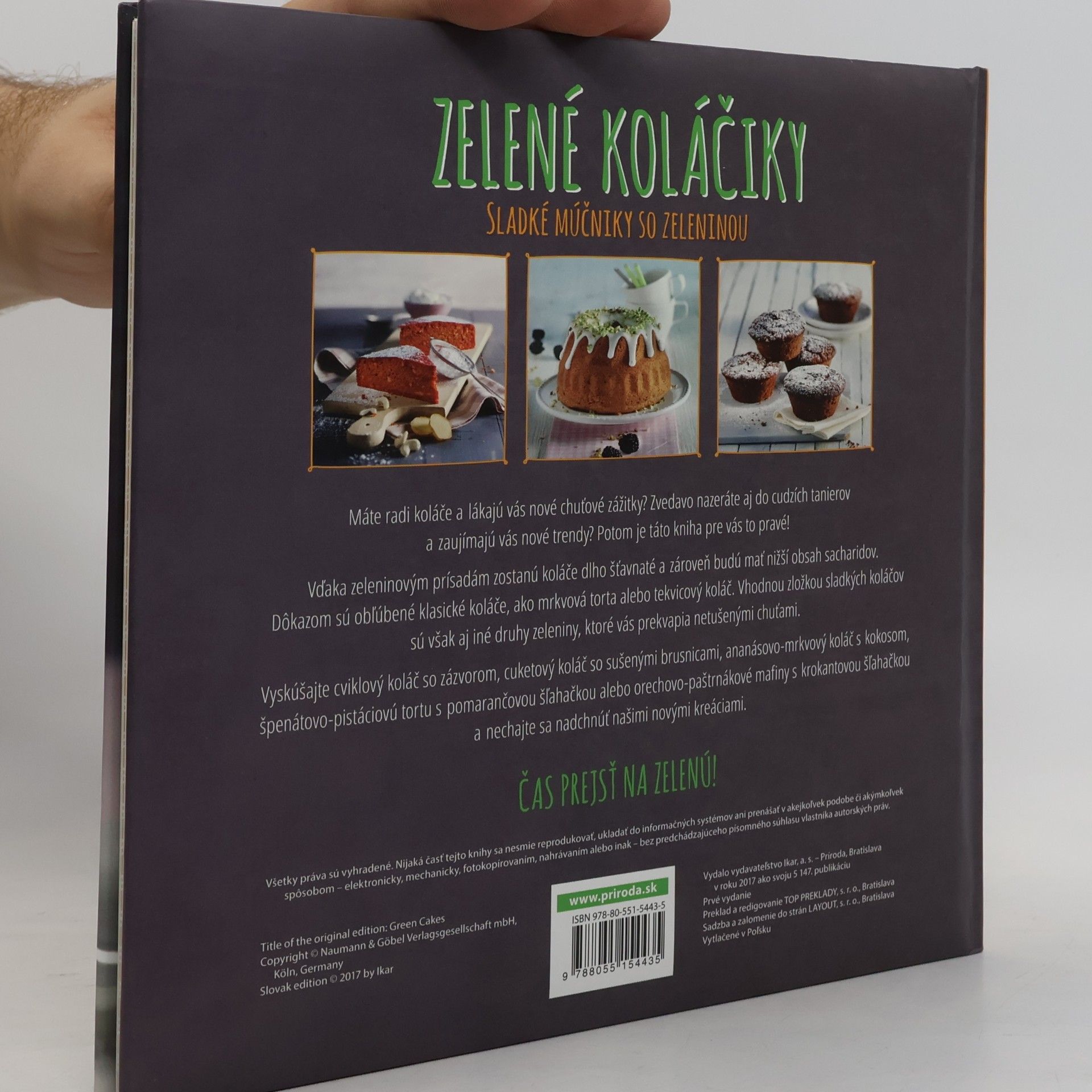 Nina Engels Zelené koláčiky. Sladké múčniky so zeleninou