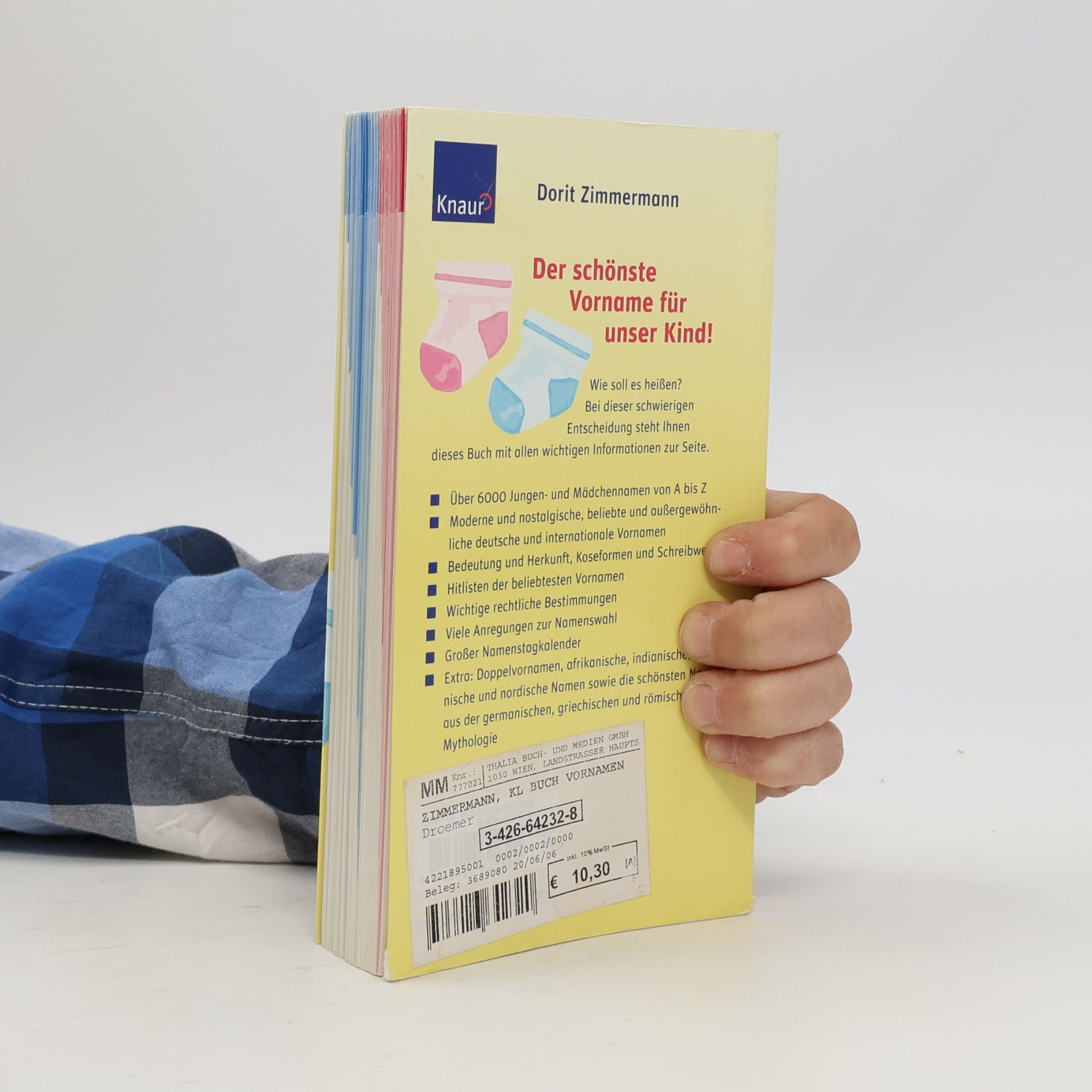 Dorit Zimmermann Knaurs kleines Buch der Vornamen