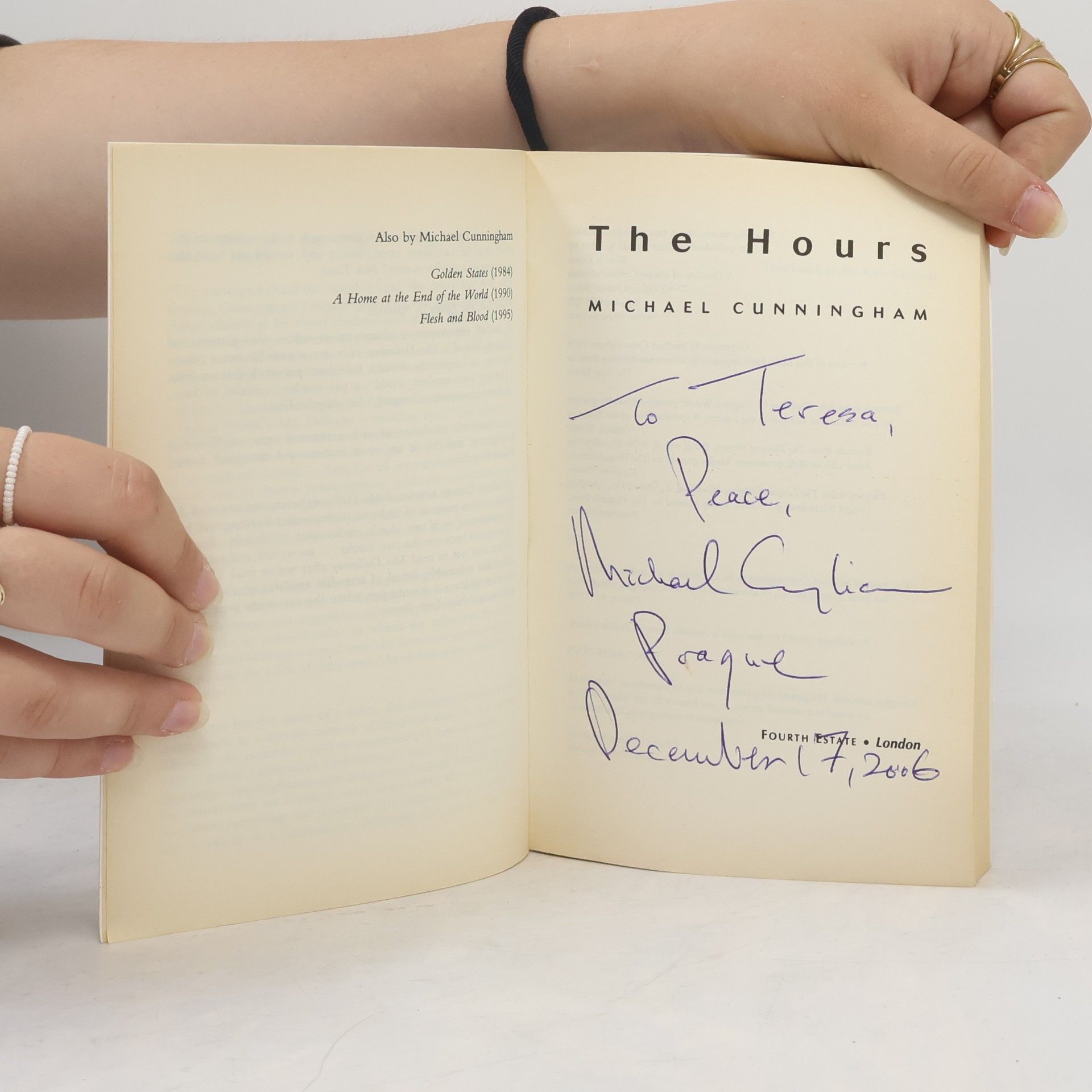 Michael Cunningham The hours