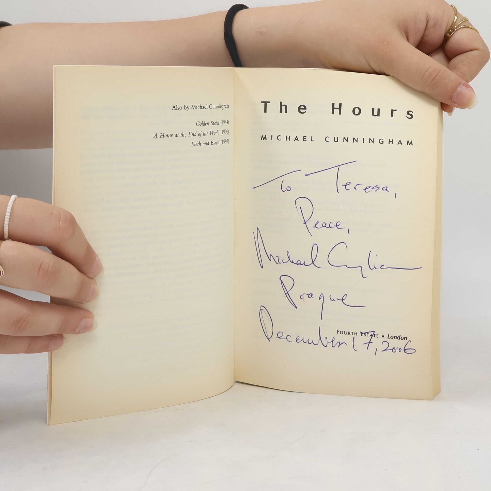 Michael Cunningham The hours