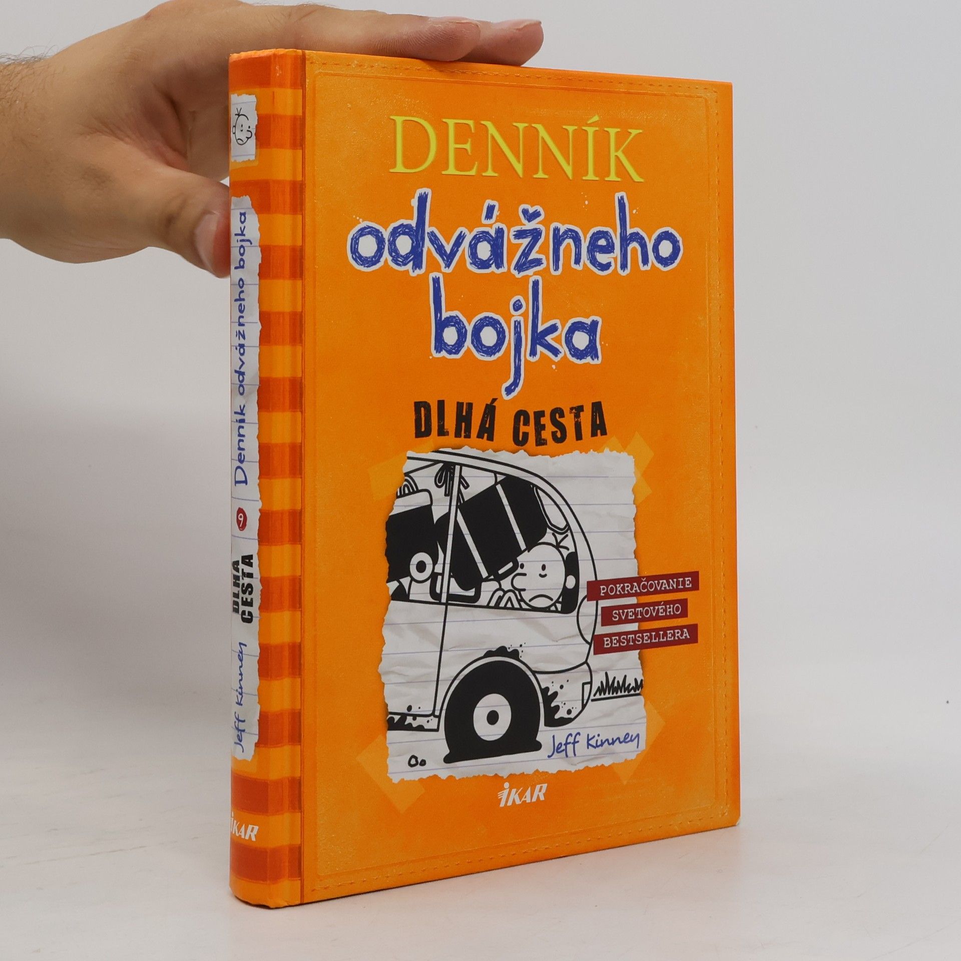 Jeff Kinney Denník odvážneho bojka 9. Dlhá cesta