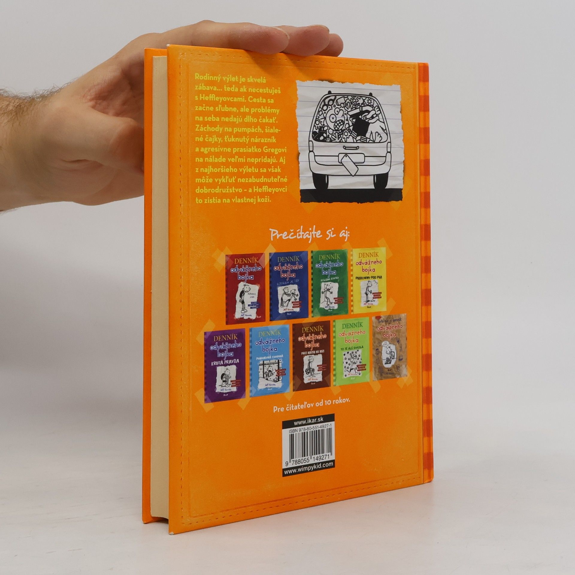Jeff Kinney Denník odvážneho bojka 9. Dlhá cesta