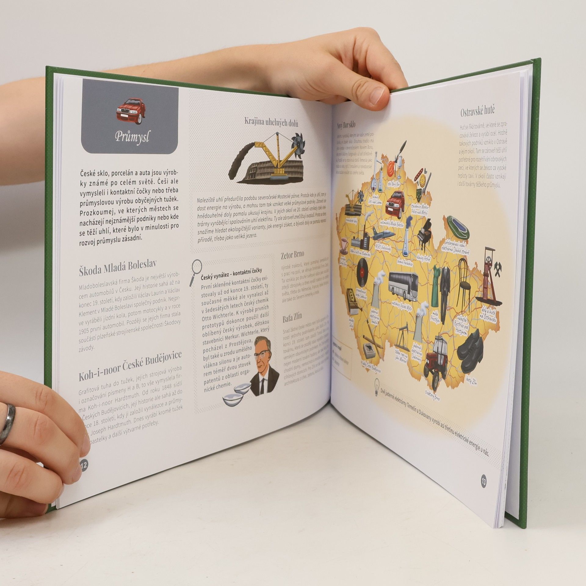 Various authors Ilustrovaný atlas Česka pro malé objevitele