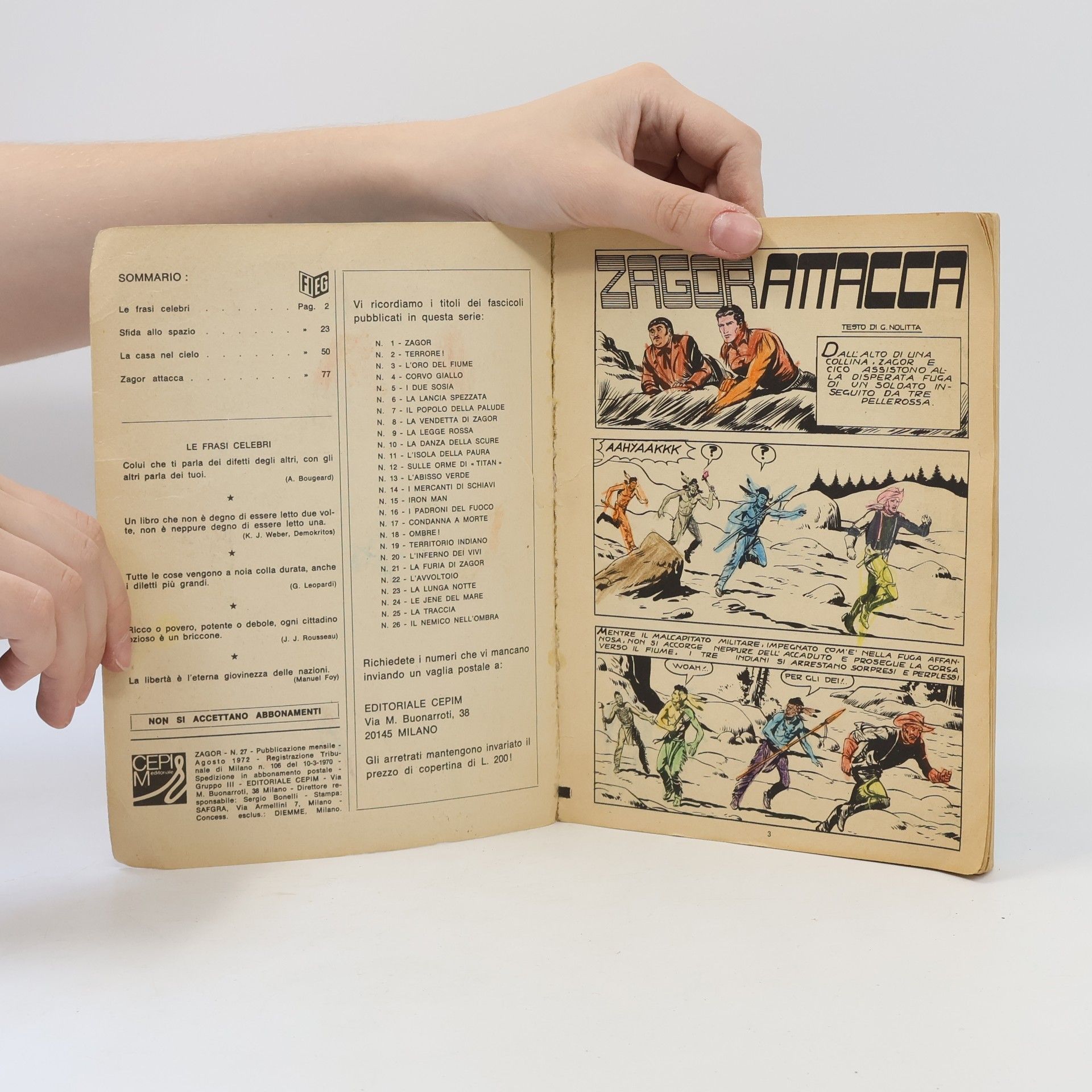 Autorenkollektiv Zagor Attacca 27