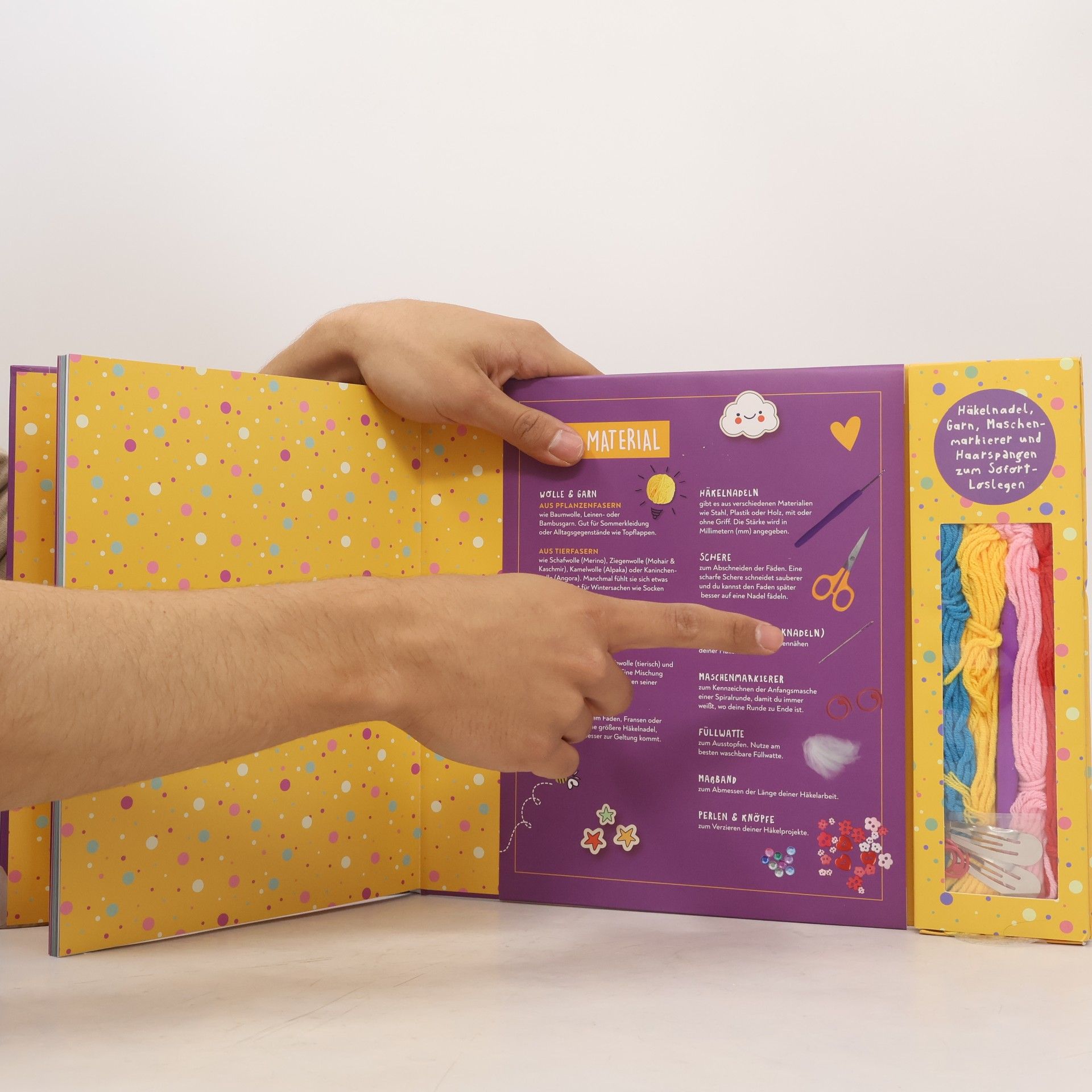 Frechverlag Kreativstart Kids Häkeln. Anleitungsbuch und Material