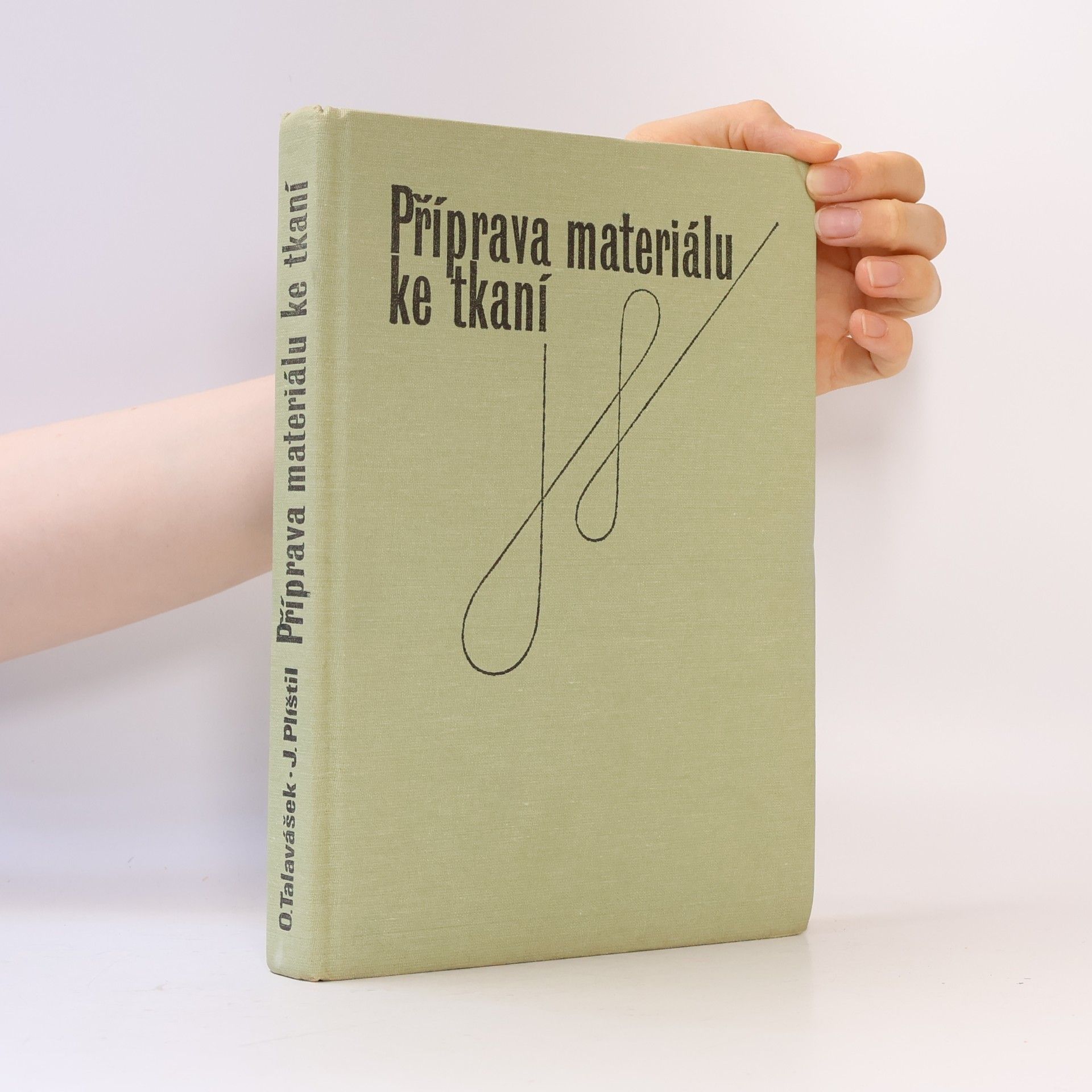 Jiří Plíštil Příprava materiálu ke tkaní