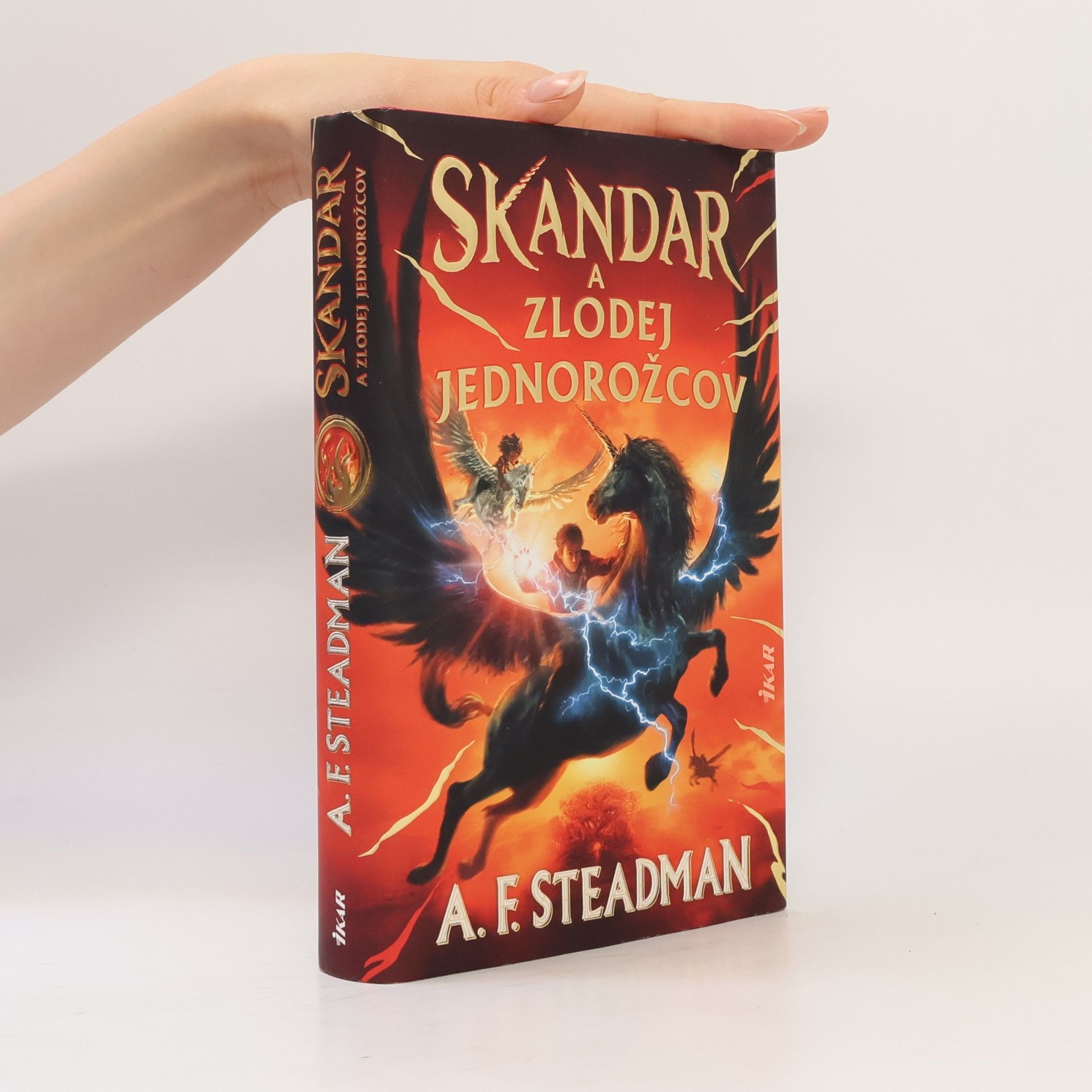 A. F. Steadman Skandar a zlodej jednorožcov