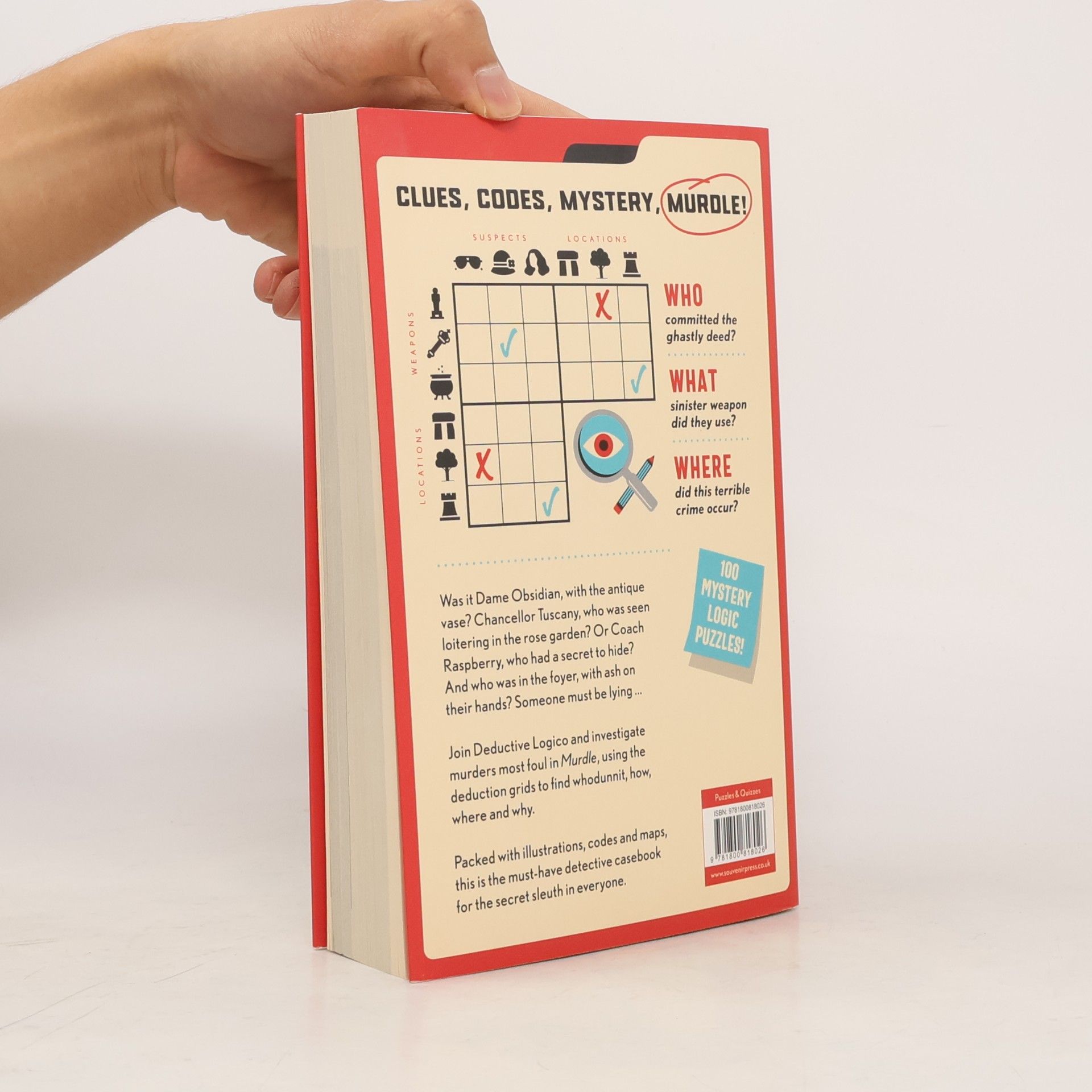 Anke Karber Murdle: 1 Sunday Times Bestseller: Solve 100 Devilishly Devious Murder Mystery Logic Puzzles