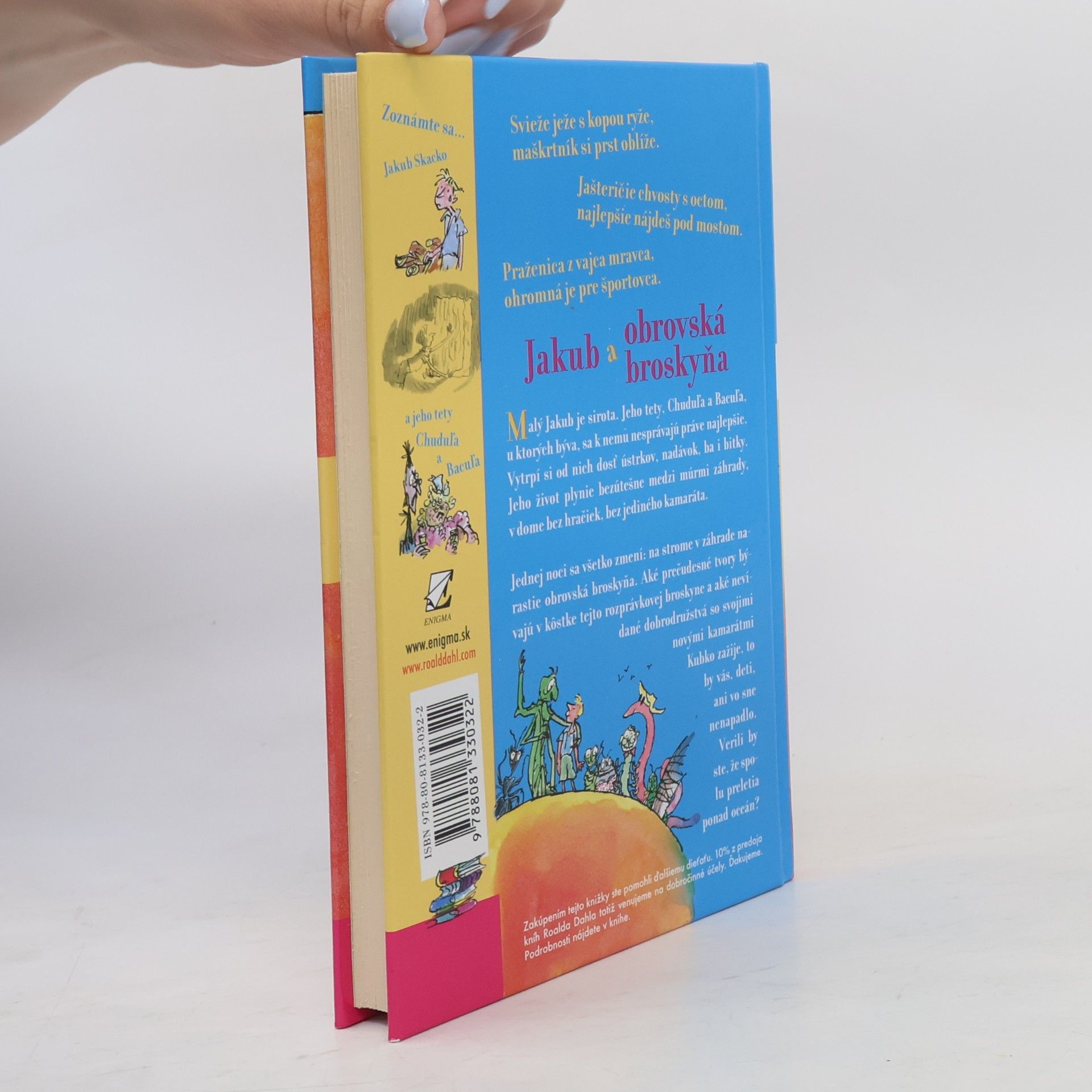 Roald Dahl Jakub a obrovská broskyňa