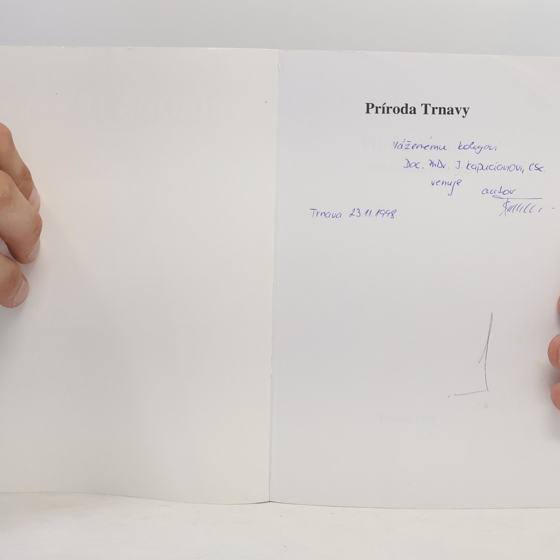 Alfréd Trnka Príroda Trnavy - 760. výročie mesta Trnava