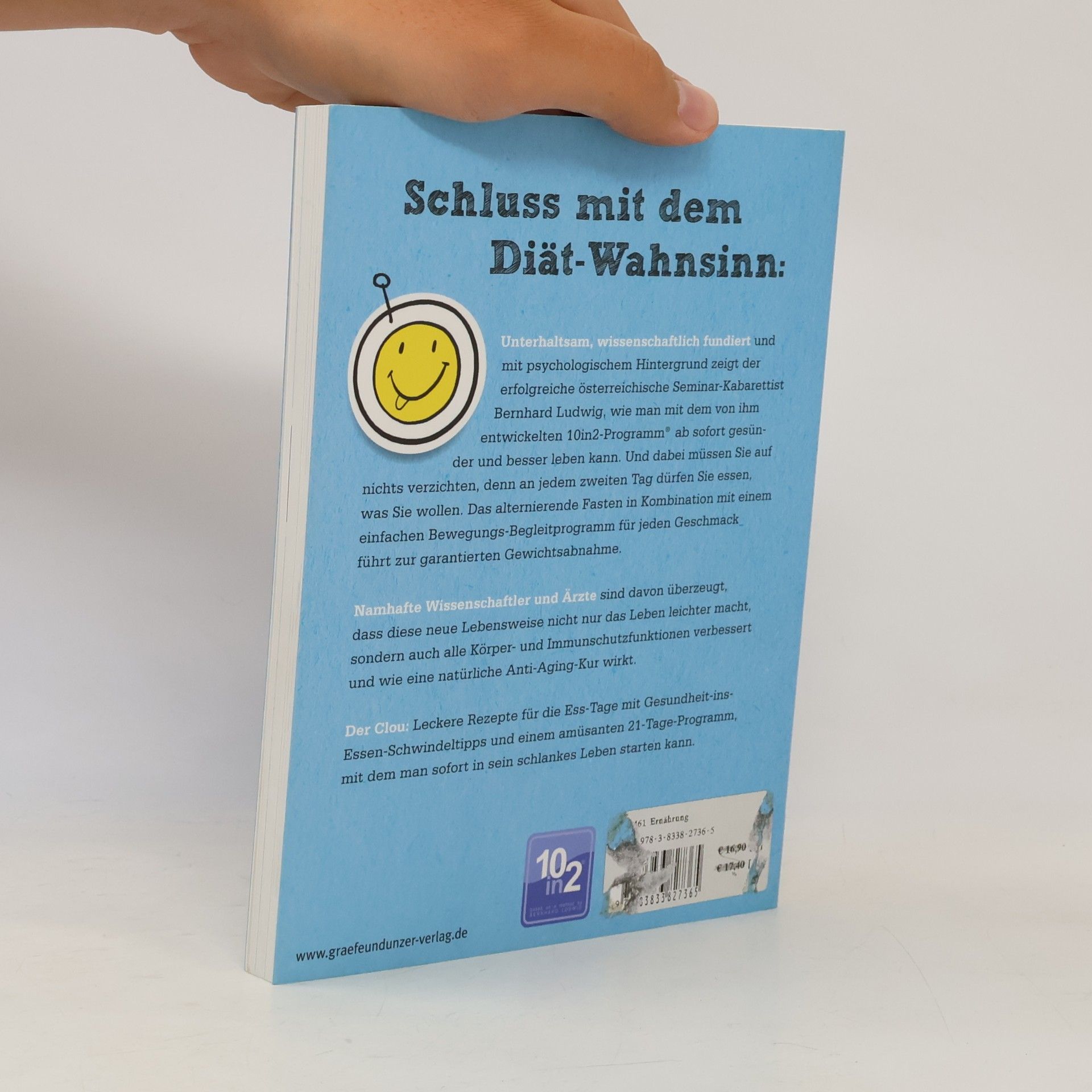 Bernhard Ludwig Die Morgen darf ich essen was ich will Diät