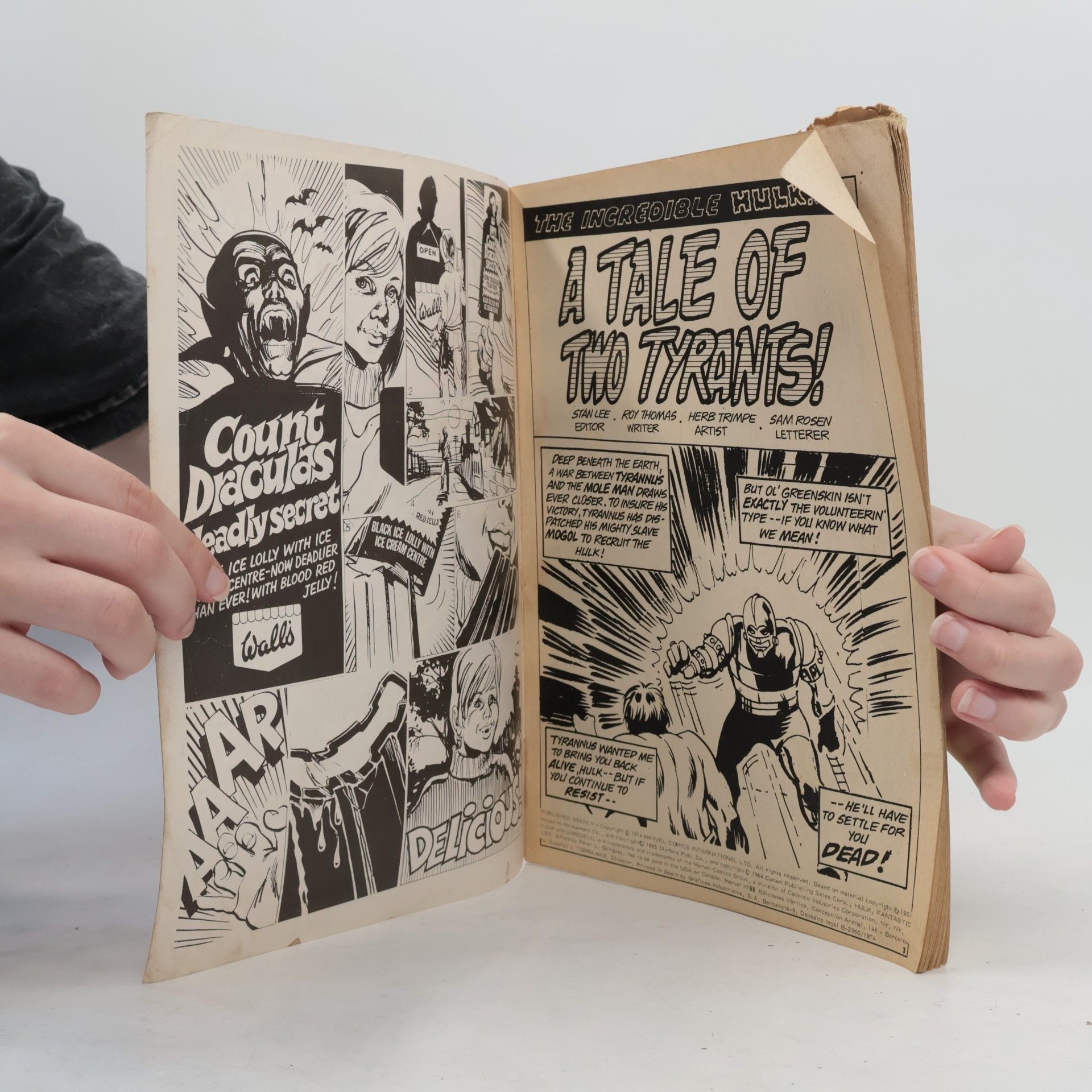 Various authors The Mighty World of Marvel #88