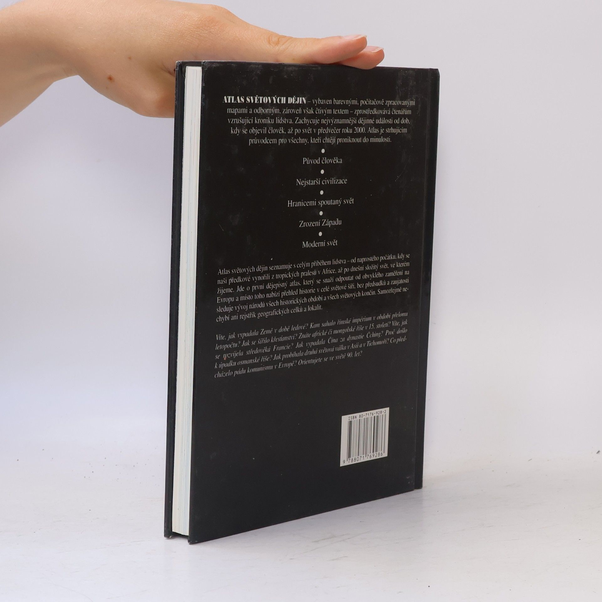 Geoffrey Parker Atlas světových dějin