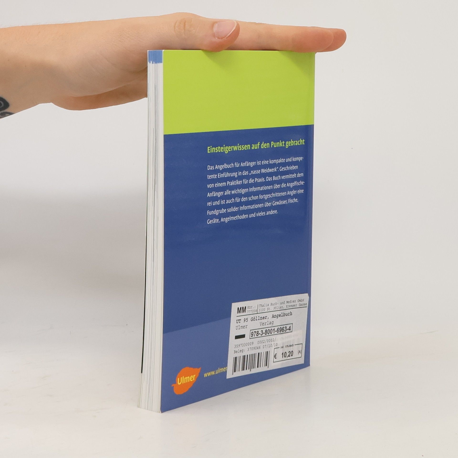 Armin Göllner Das Angelbuch für Anfänger