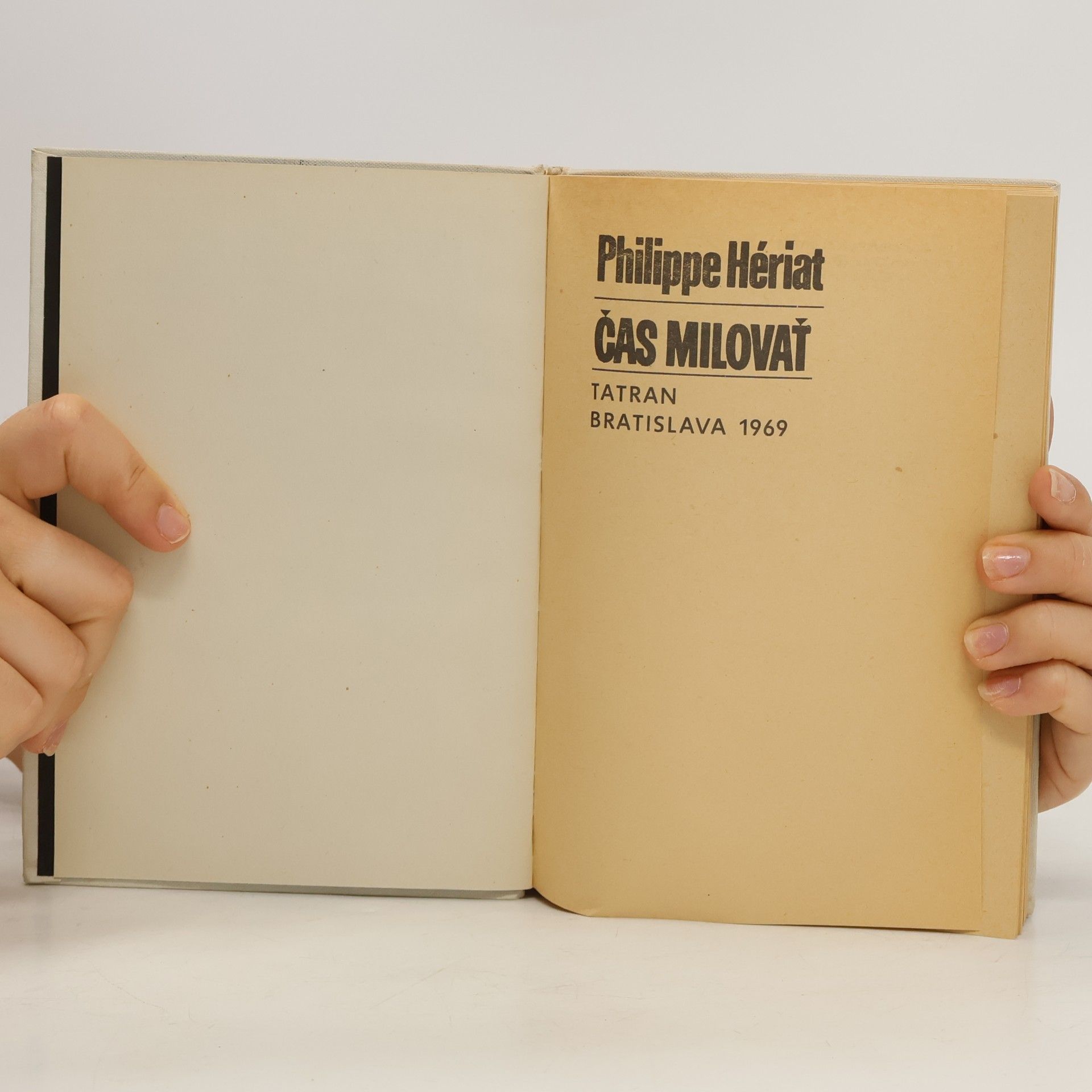 Philippe Hériat Čas milovať