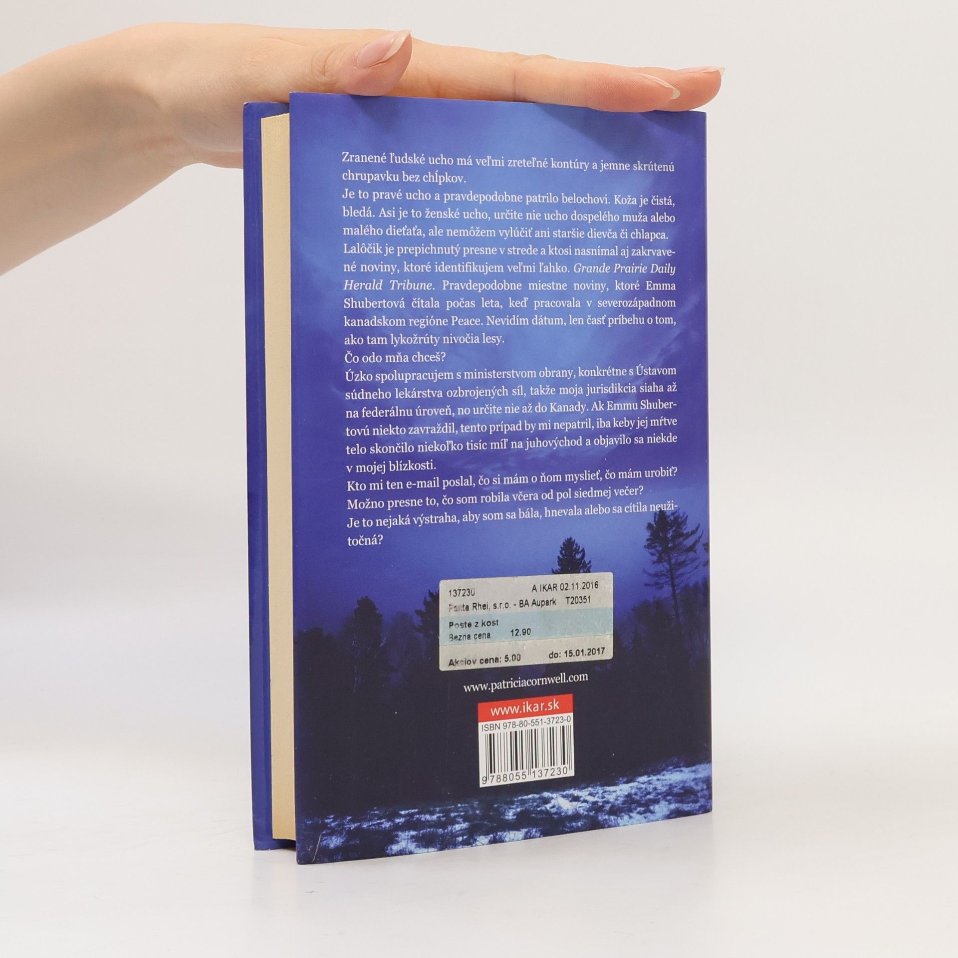Patricia Cornwell Posteľ z kostí