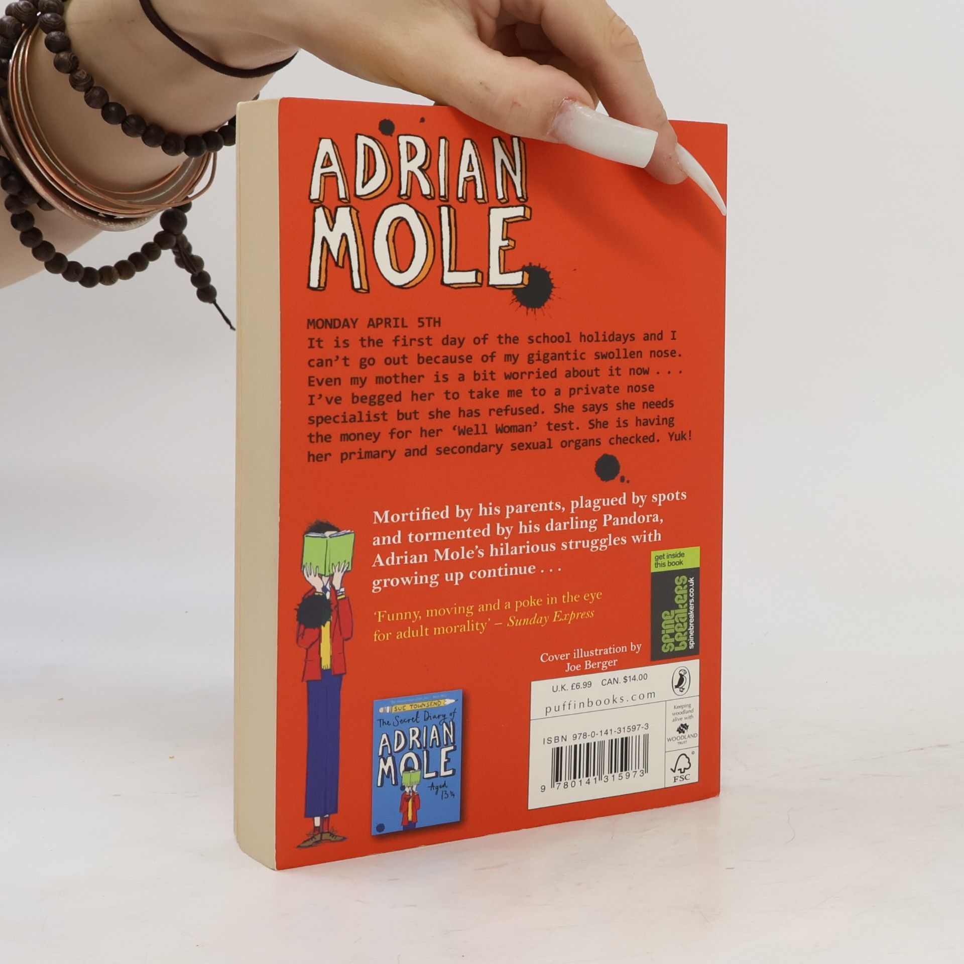 Sue Townsend The growing pains of Adrian Mole