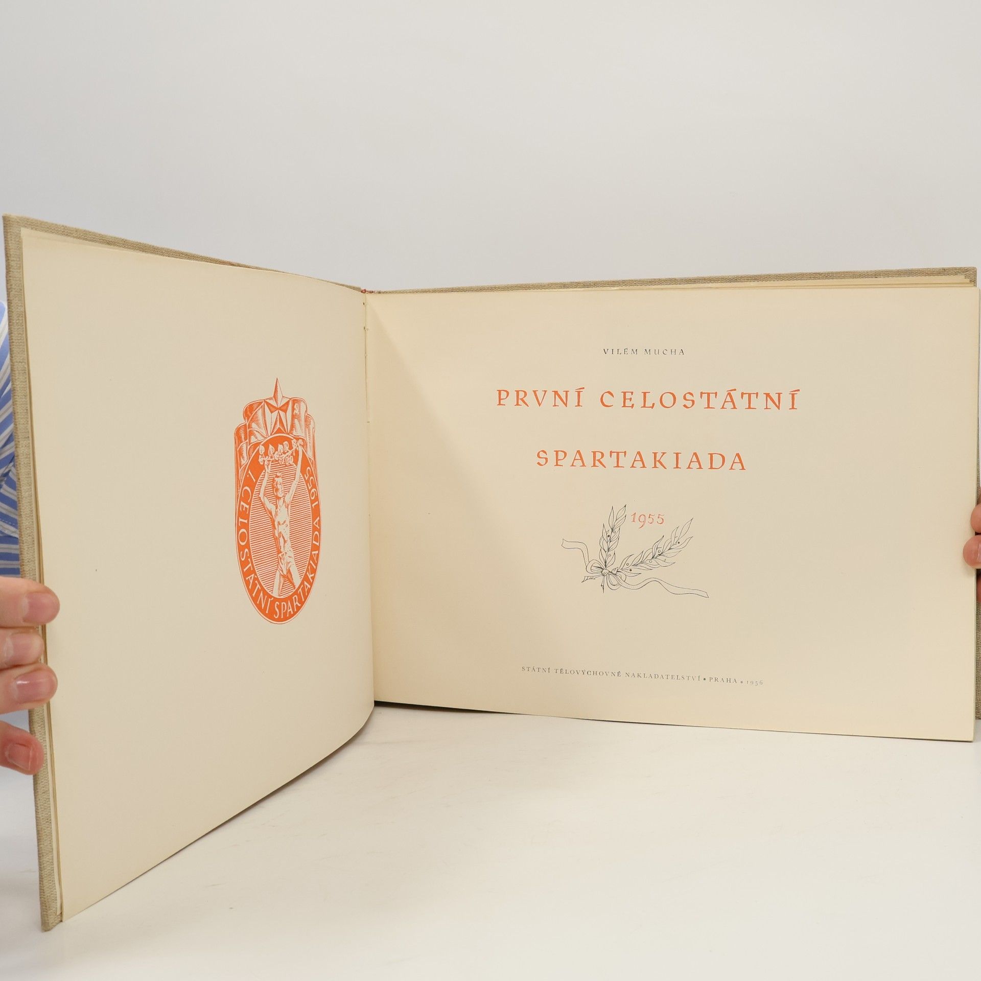 Vilém Mucha První celostátní spartakiada 1955