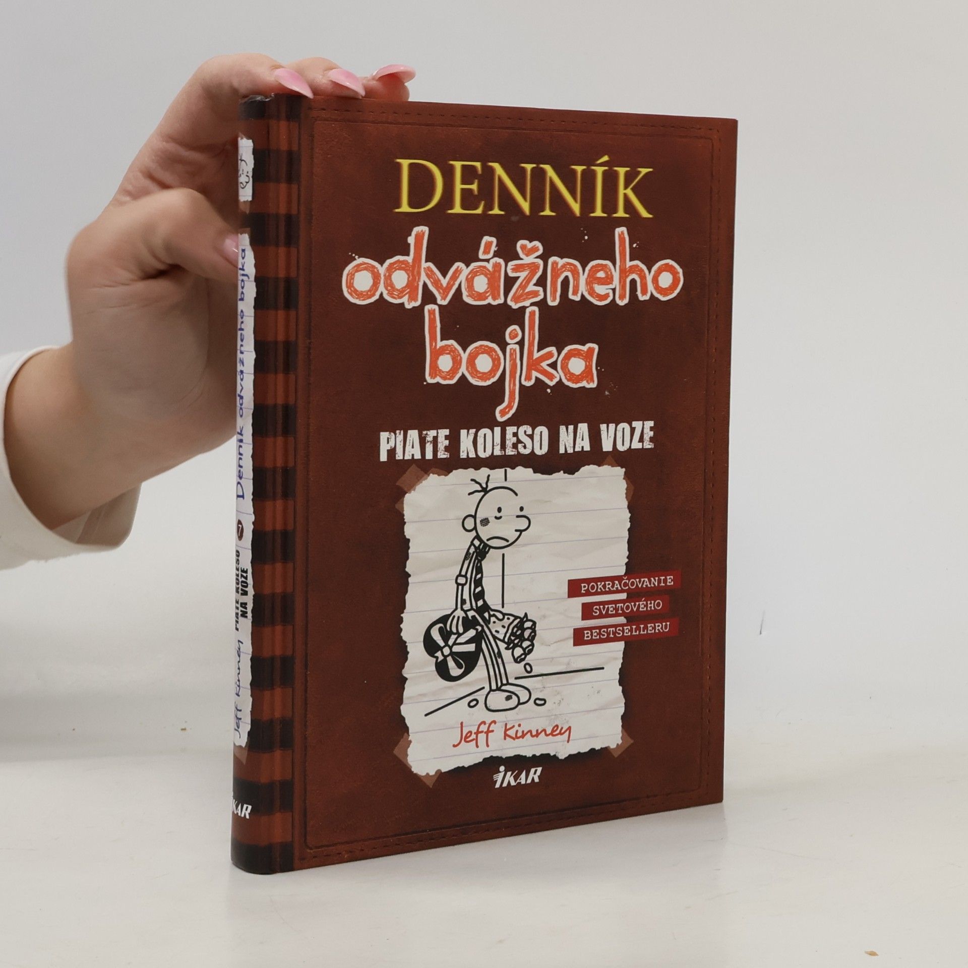 Jeff Kinney Denník odvážneho bojka 7. Piate koleso na voze