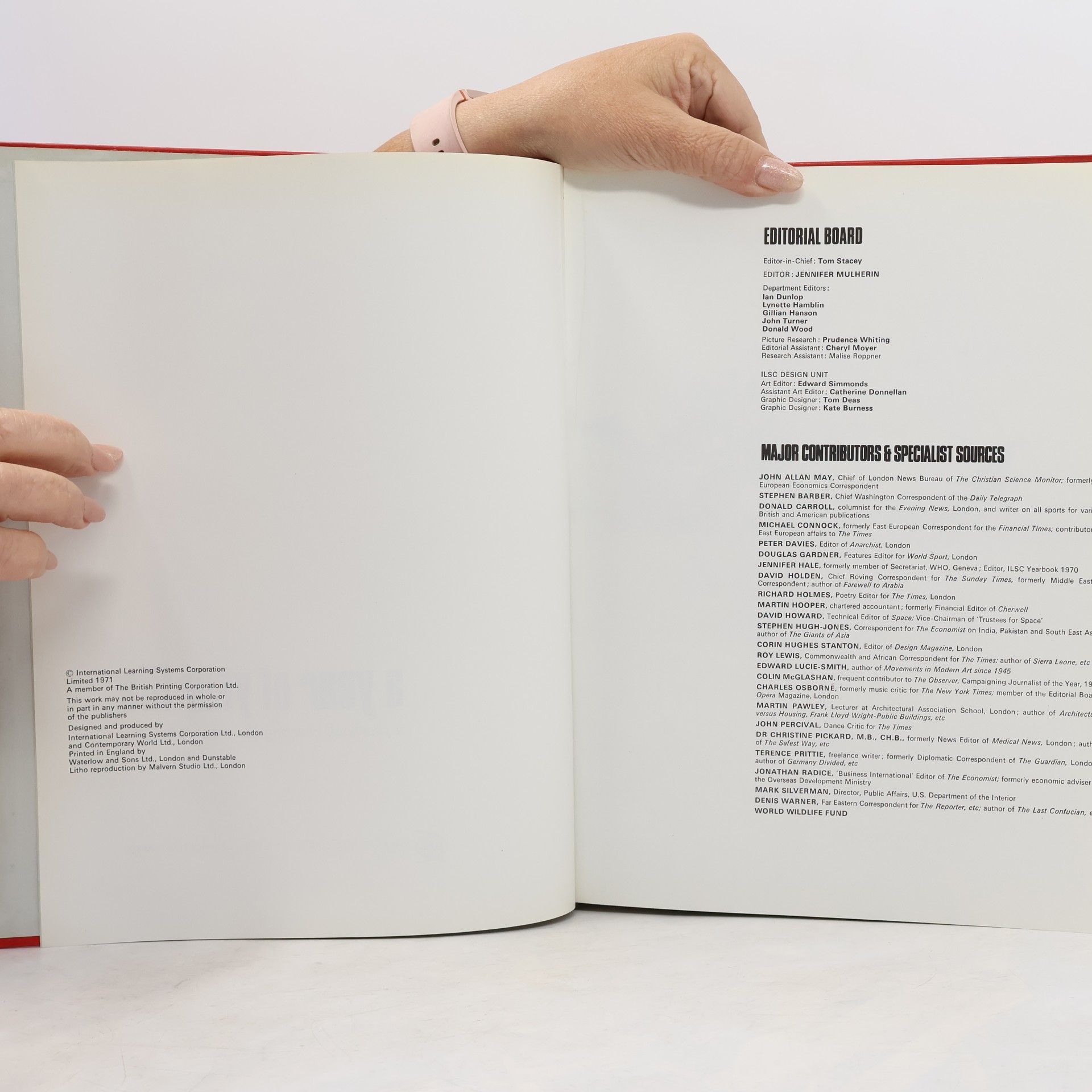 Autorenkollektiv The New Caxton Encyclopedia. 1971 Yearbook